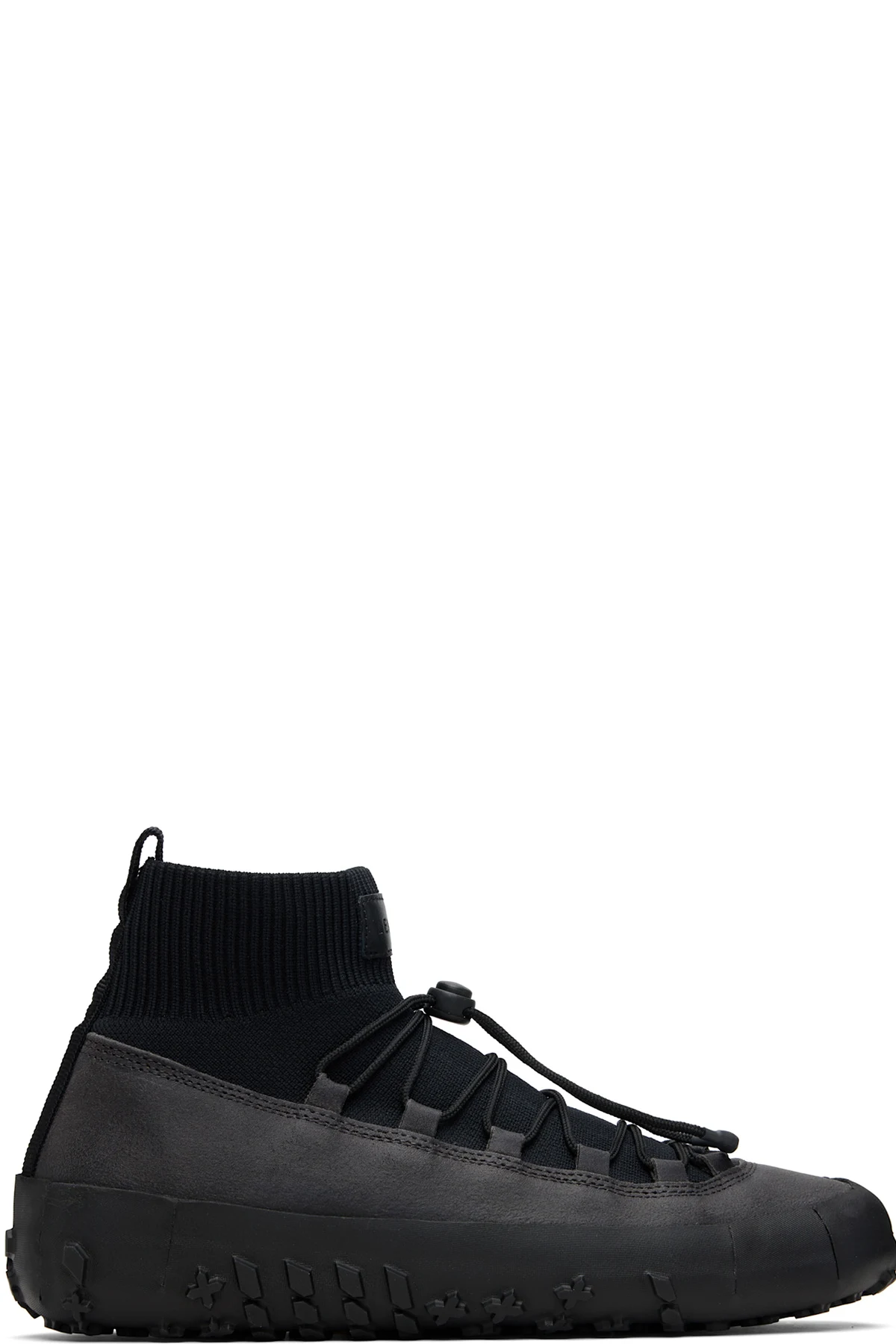 Black Vibram Wrap On Sneakers