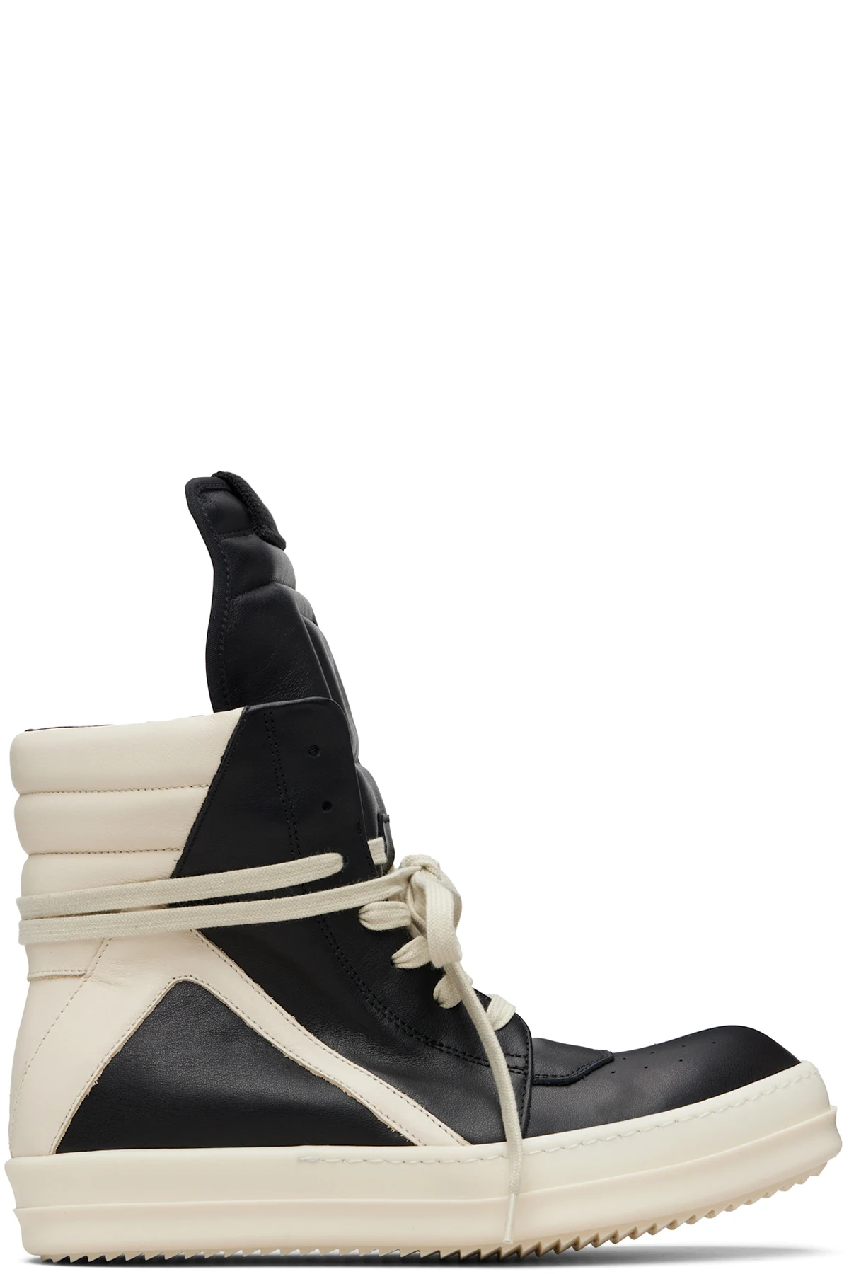 Black Temple Geobasket Sneakers