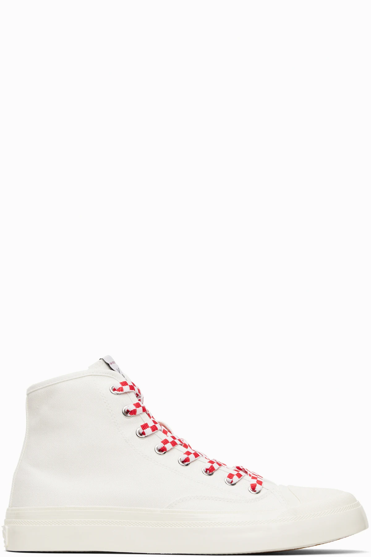 White Kenzo Paris 'KENZO Hoshi' High Top Sneakers