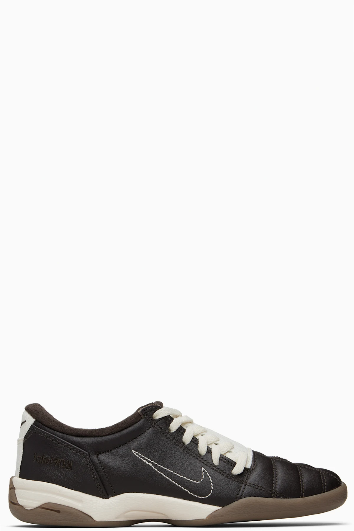 Brown & Off-White Total 90 Sneakers