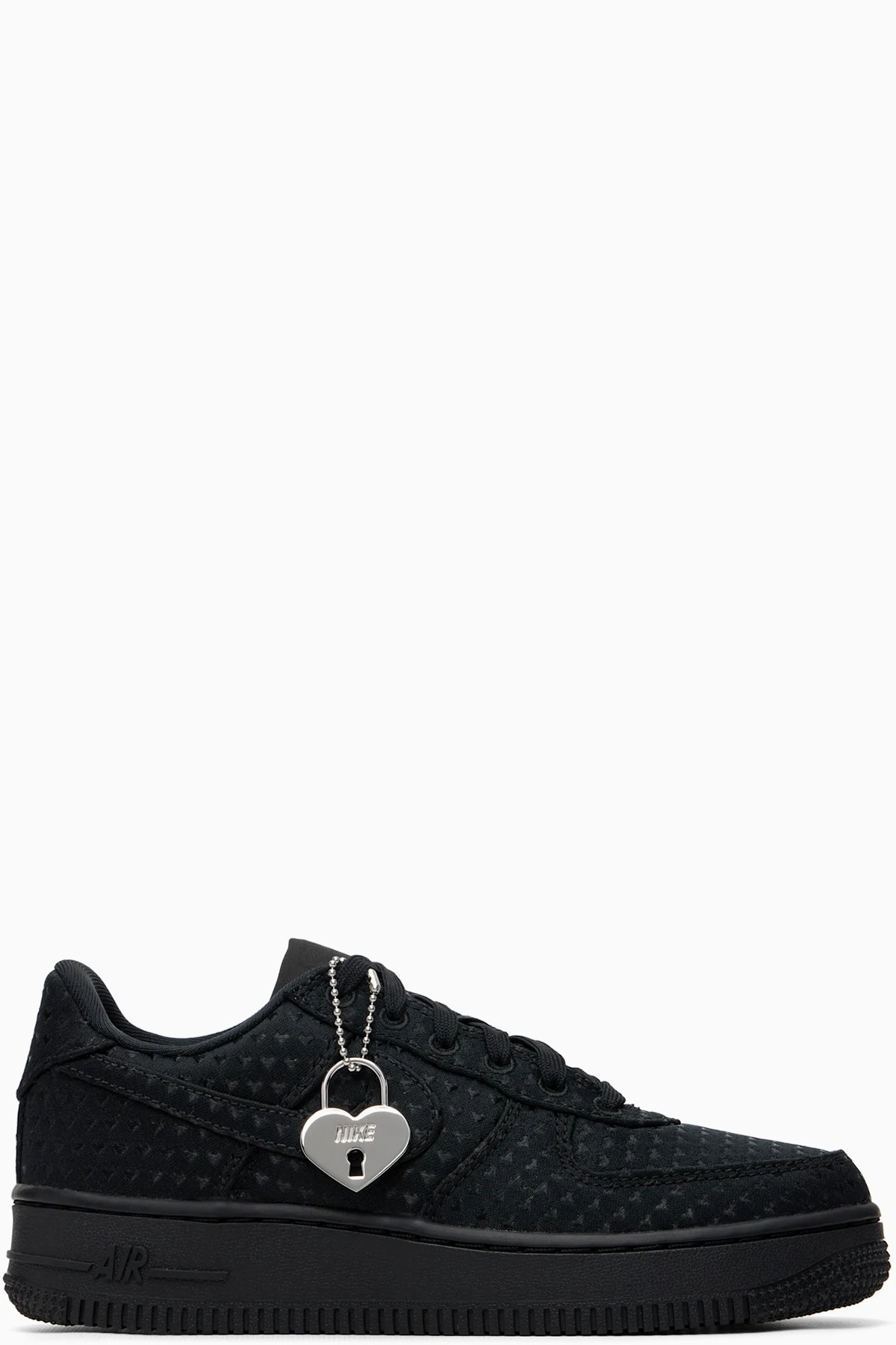 Black Air Force 1 '07 SE 'Valentine's Day' Sneakers