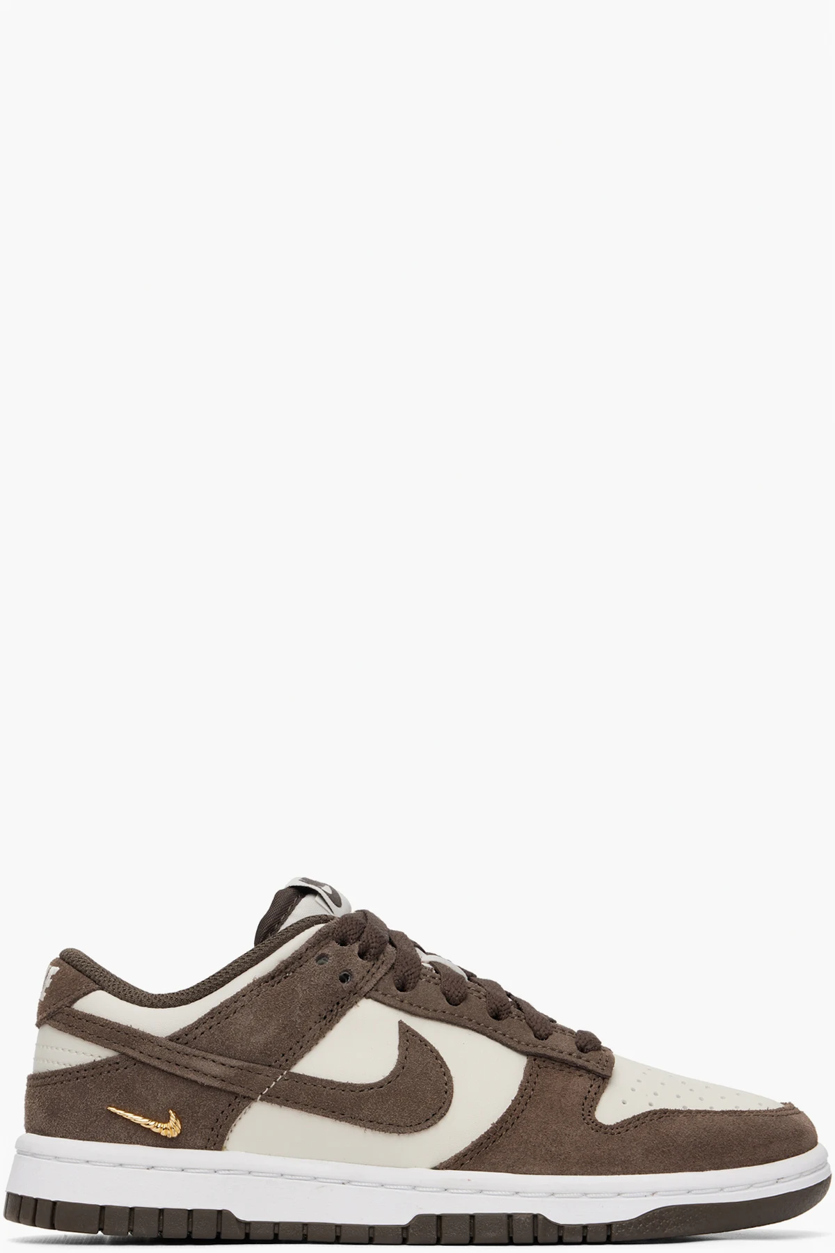 Brown & Beige Dunk Low SE Sneakers