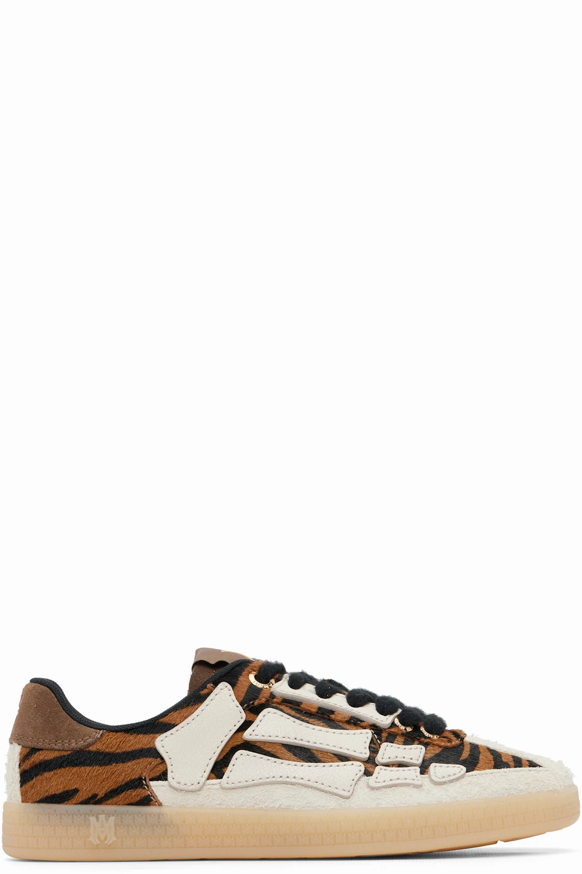 Beige Zebra Pacific Bones Sneakers