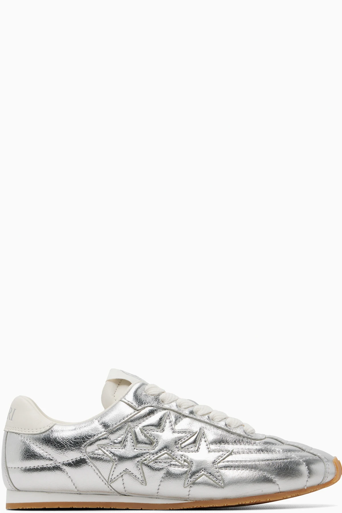 Silver Pacific Football Slim Sneakers
