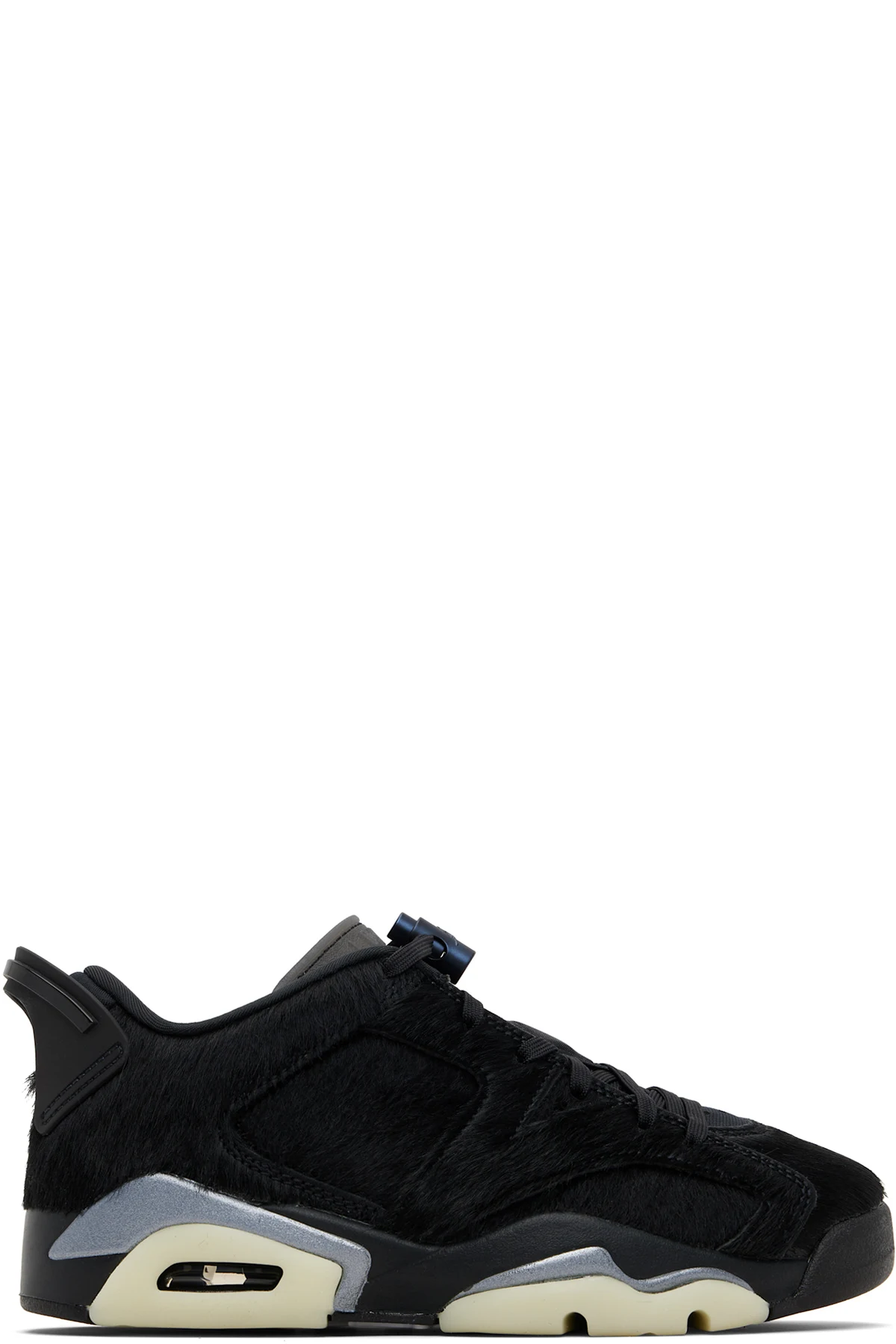 Black Air Jordan 6 Retro Low Sneakers
