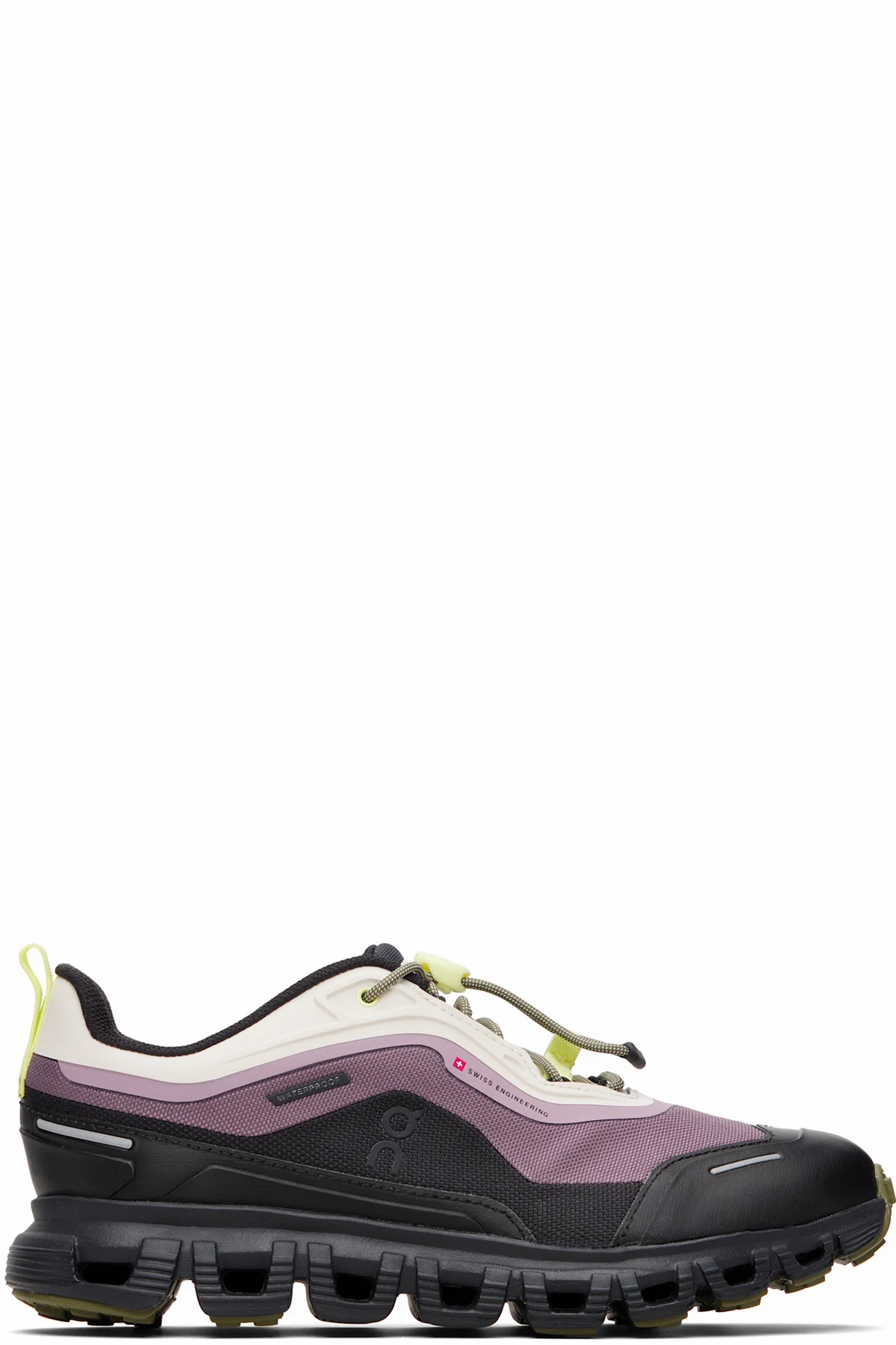 Purple & Black Cloud 6 Geo Waterproof Sneakers
