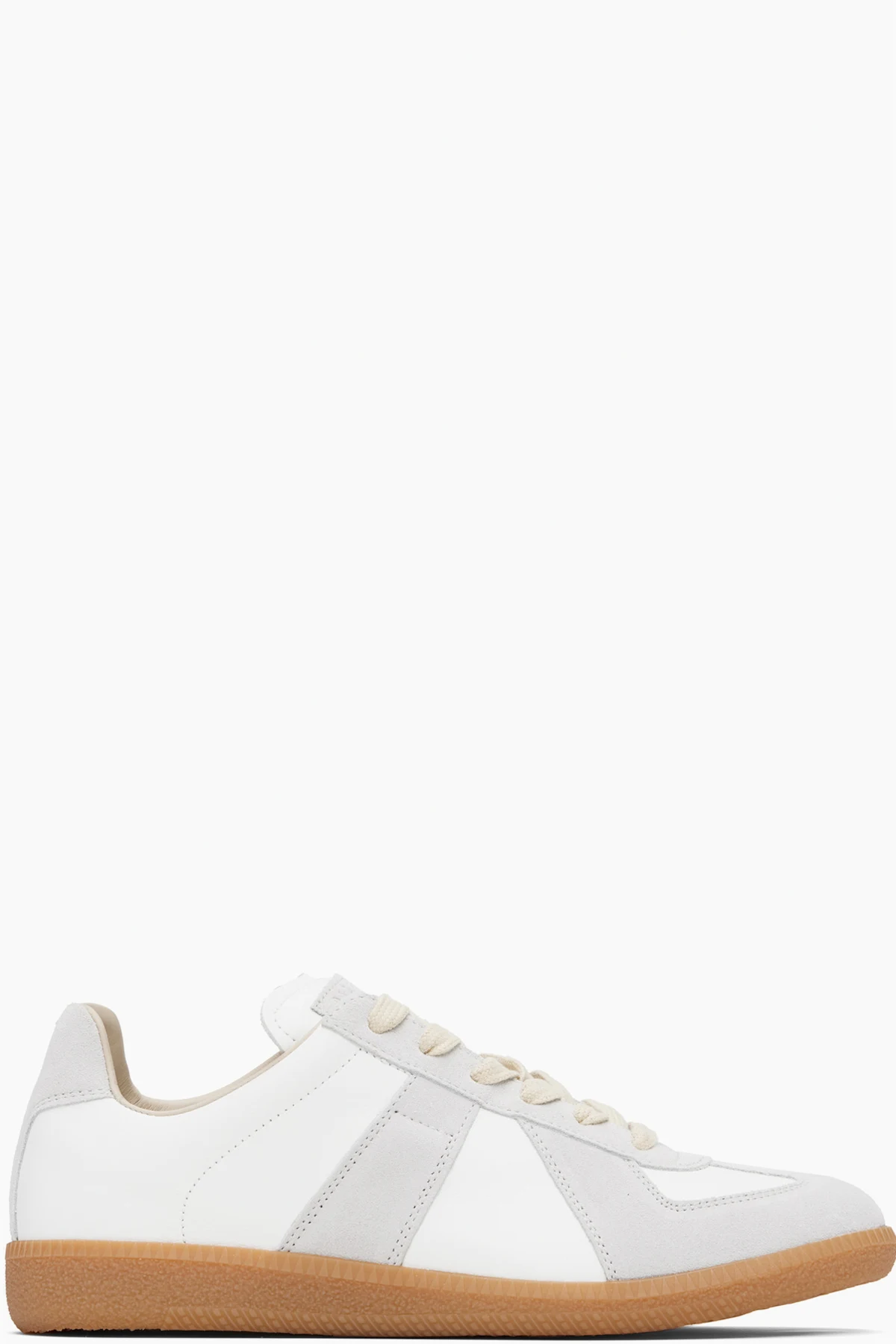 Gray & White Replica Sneakers