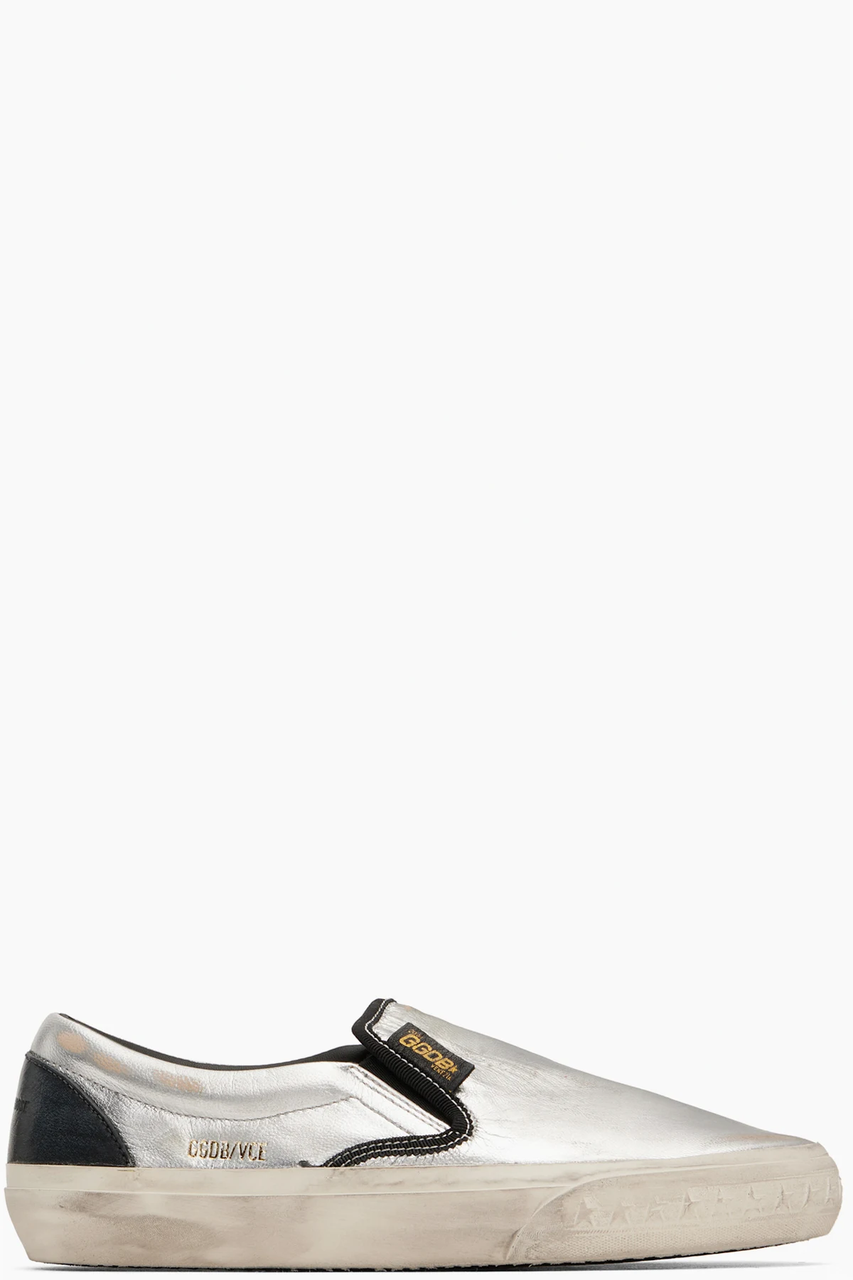 Silver & Black VCE Penstar Sneakers