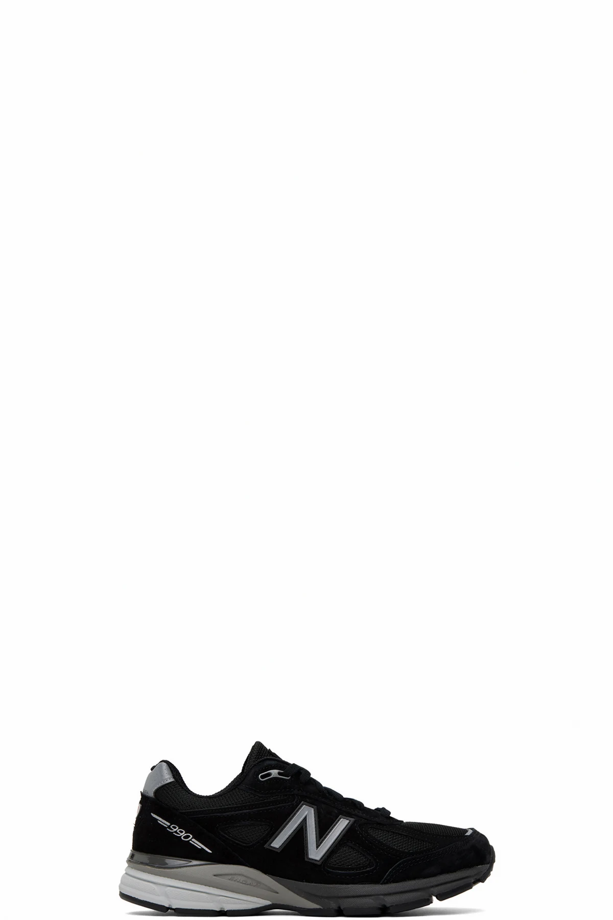 Black Made in USA 990v4 Sneakers