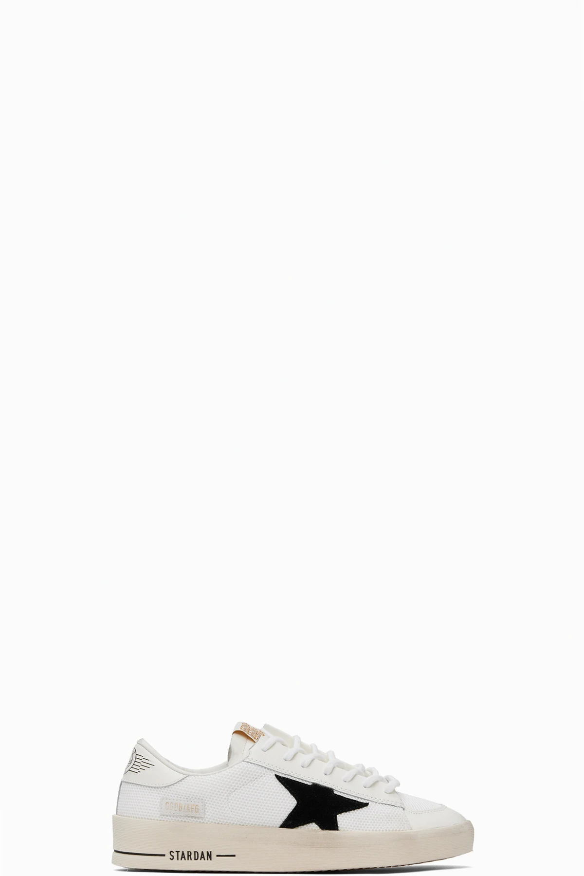 White & Black Stardan Sneakers