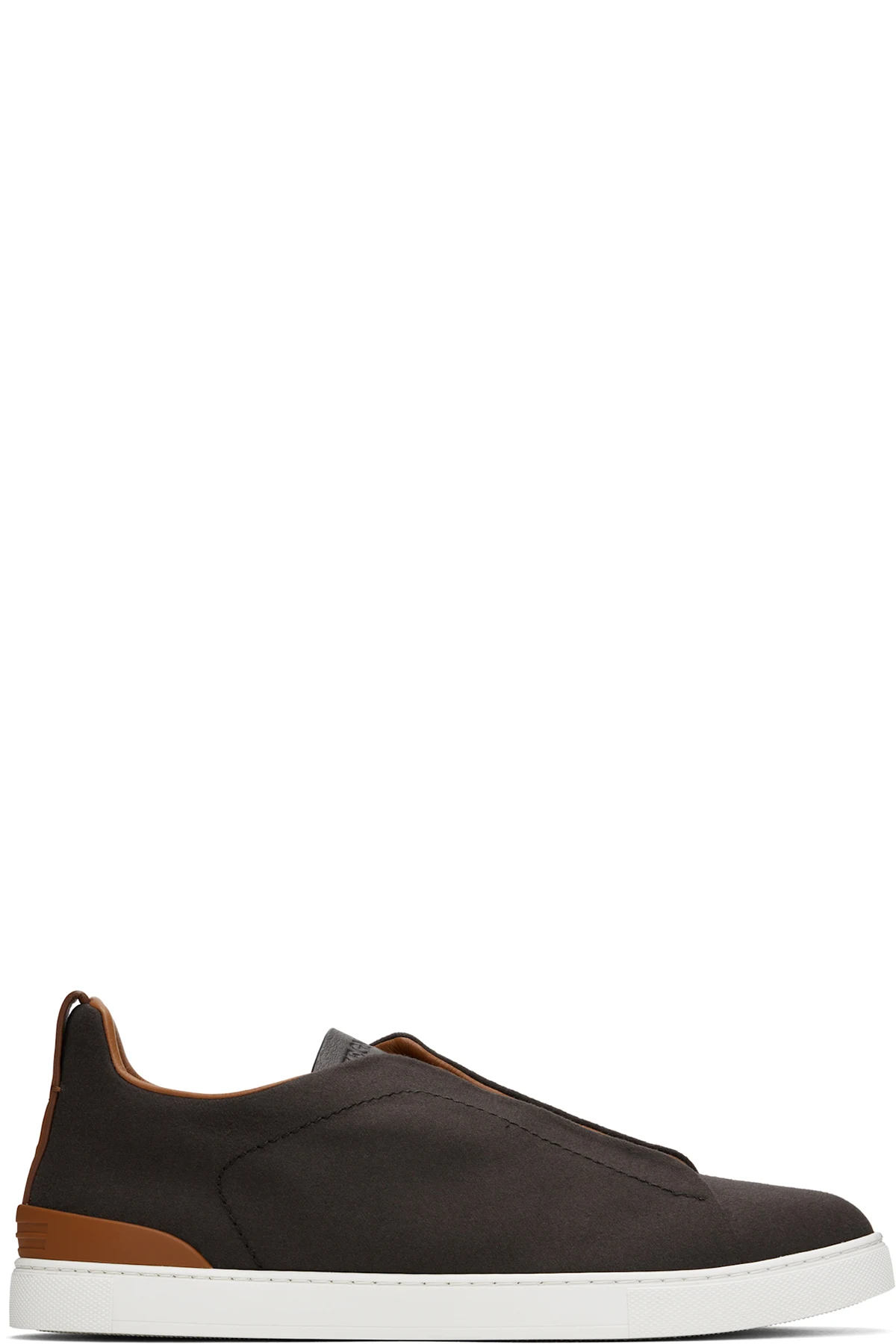 Brown #UseTheExisting Triple Stitch Sneakers