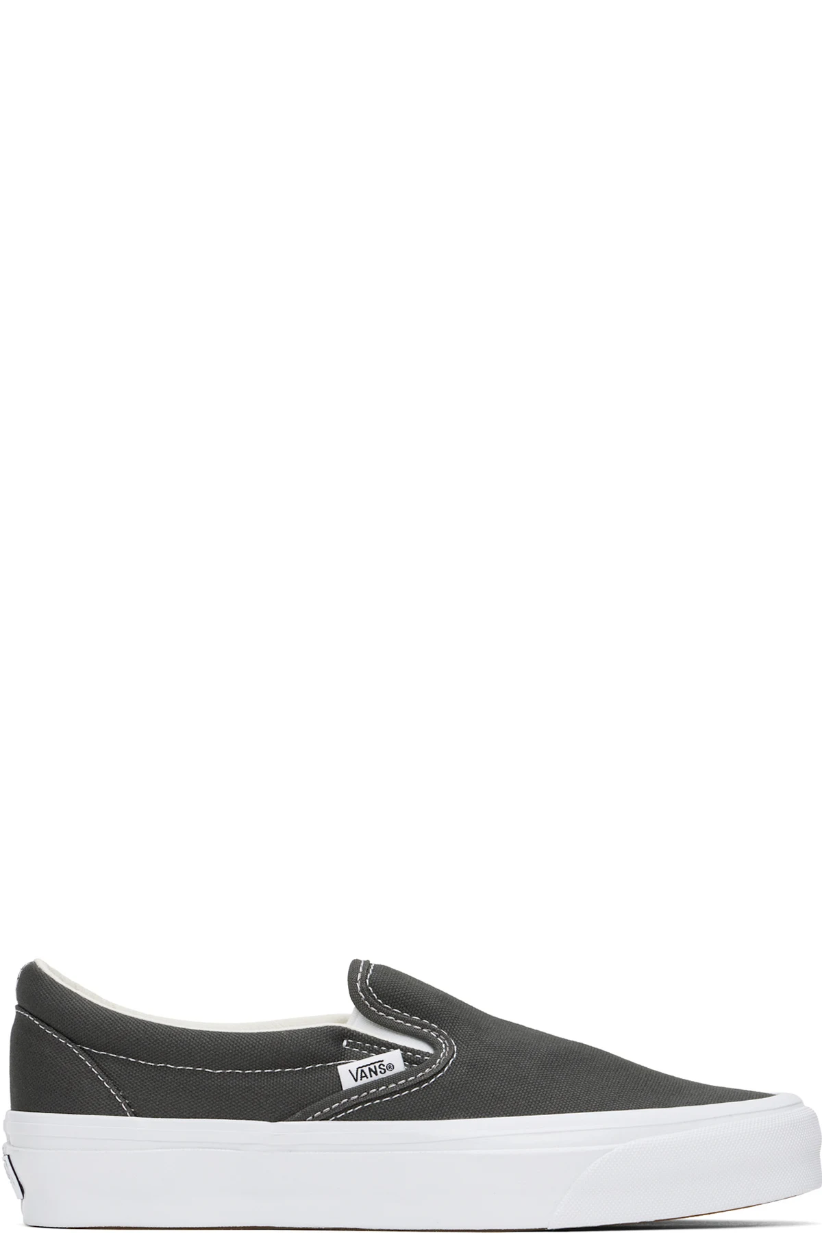 Gray Classic Slip-on Sneakers