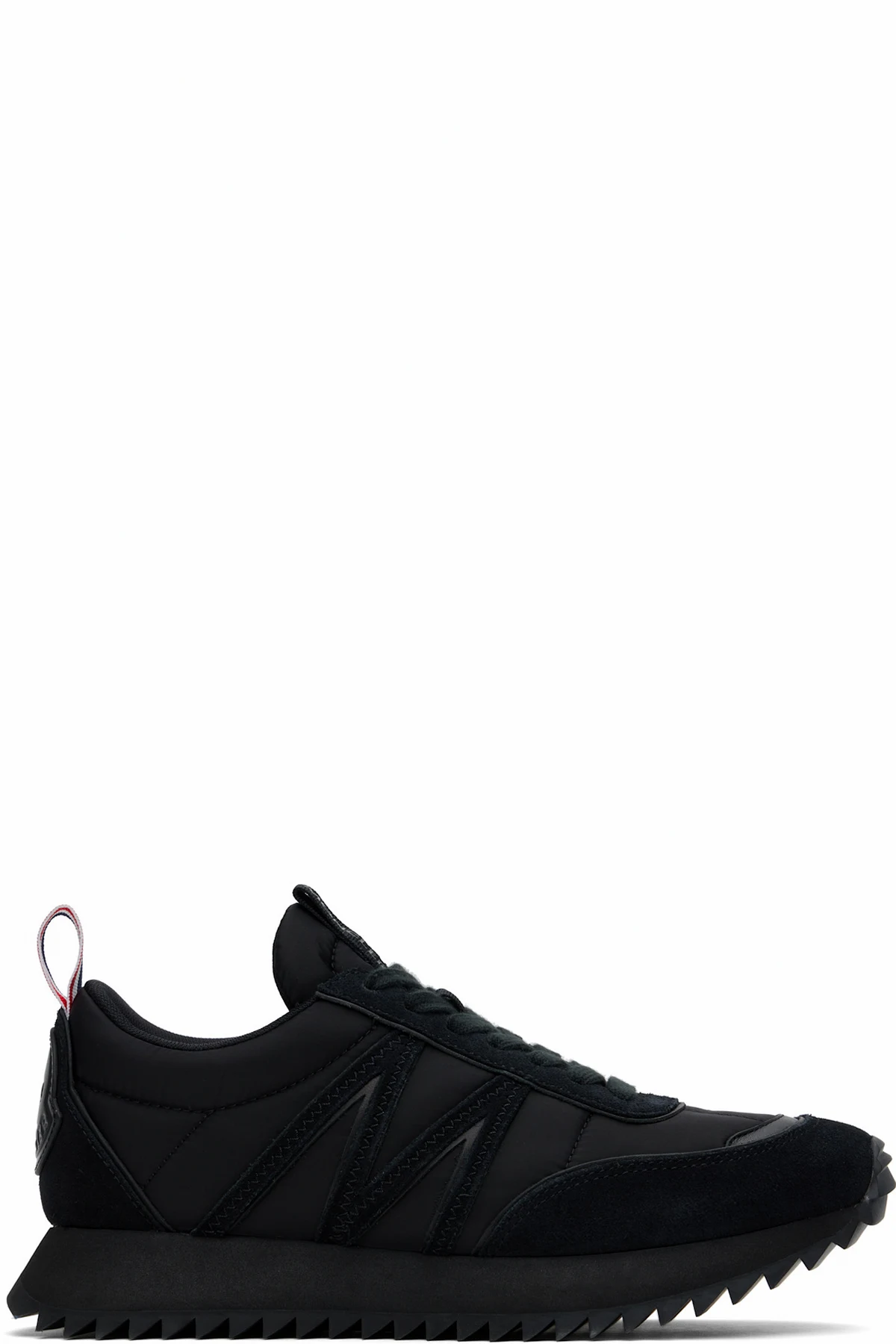 Black Pacey Nylon & Suede Sneakers