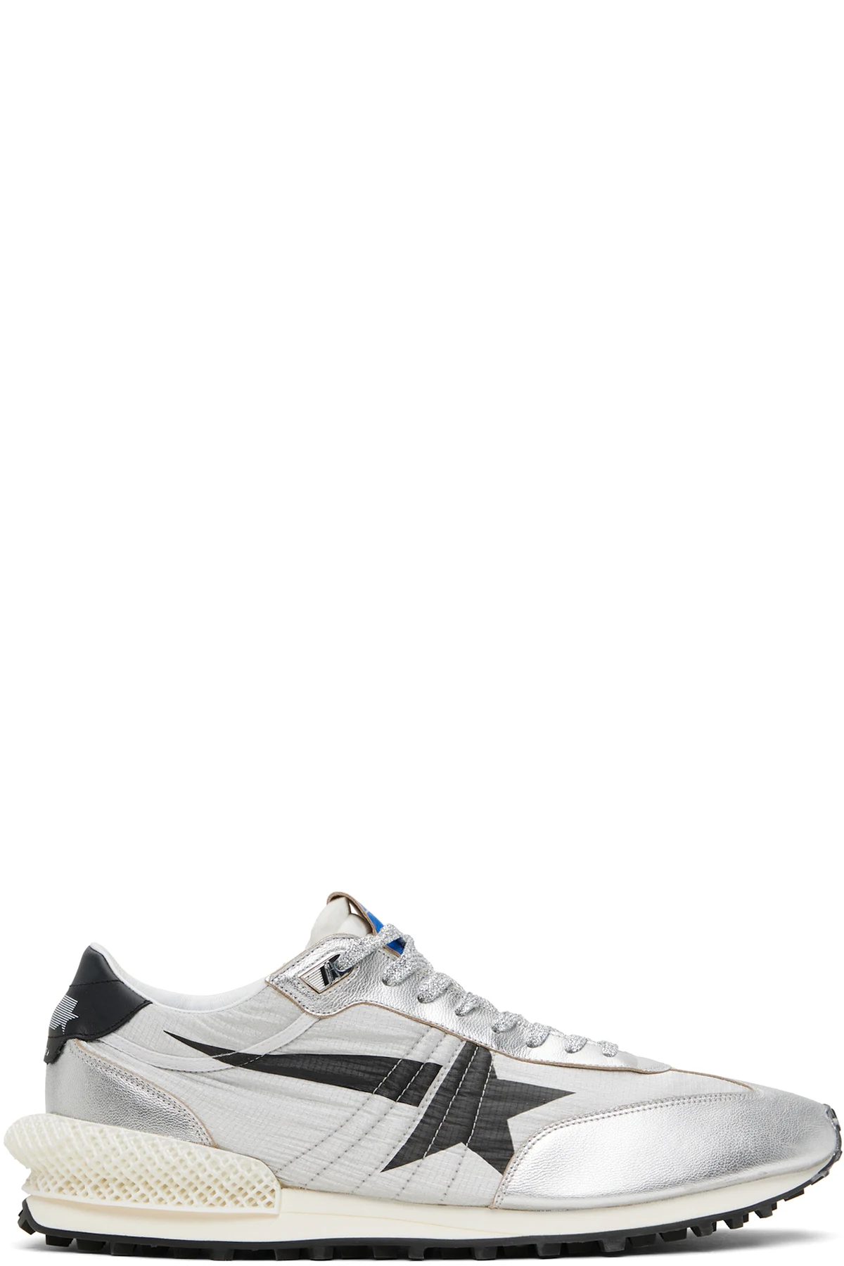 Silver Marathon Sneakers