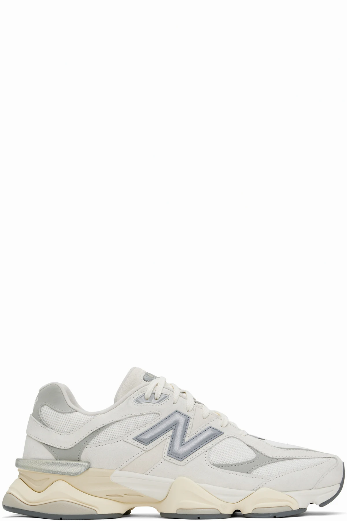 Off-White & Gray 9060 Sneakers