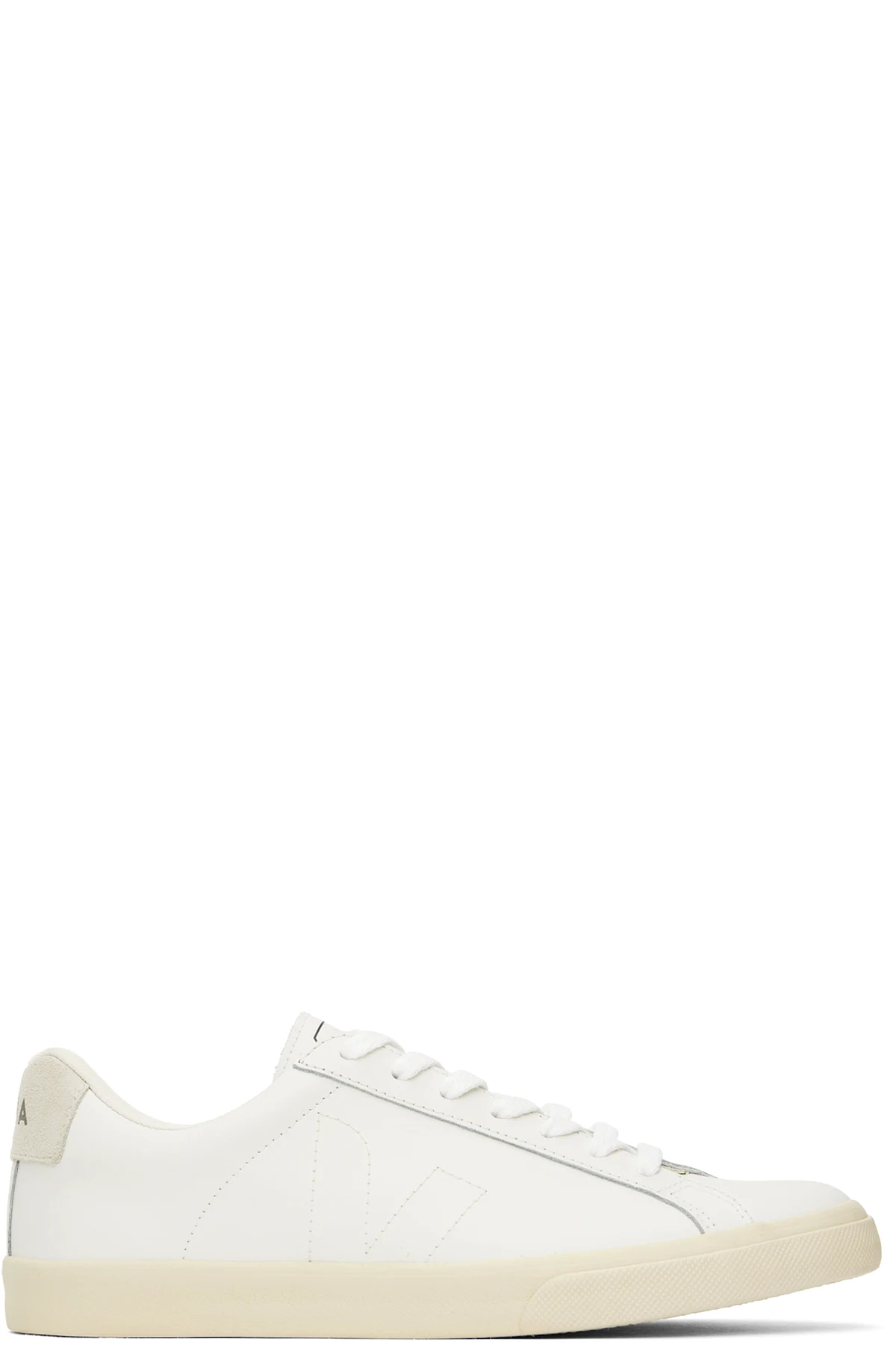 White Esplar Leather Sneakers