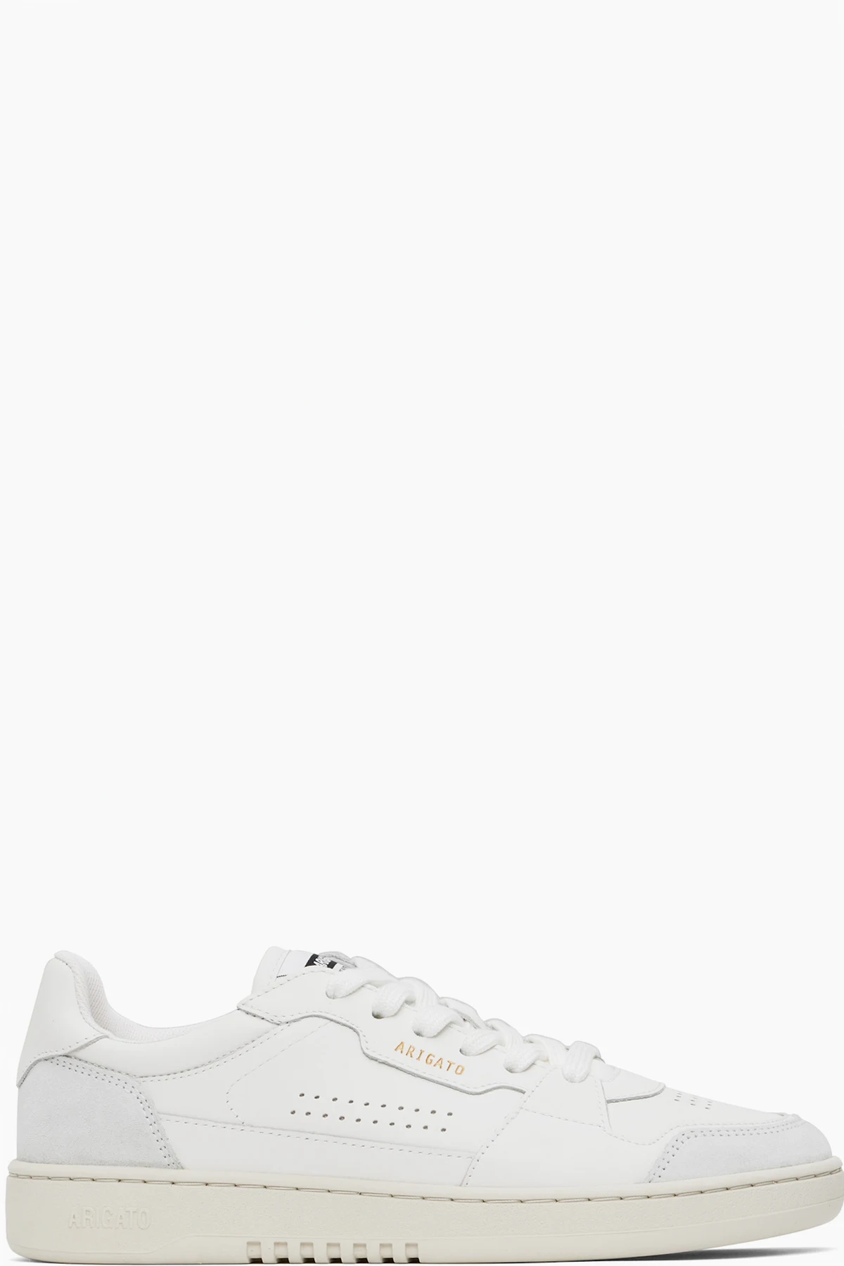 White & Gray Dice Lo Sneakers