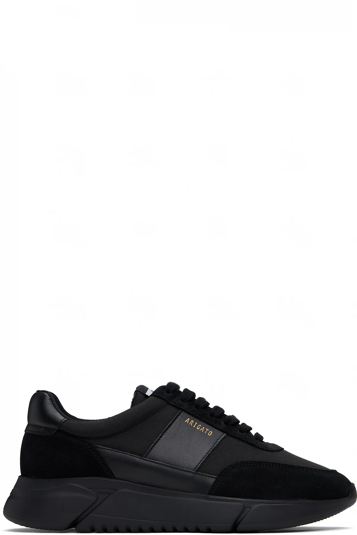Black Genesis Vintage Runner Sneakers