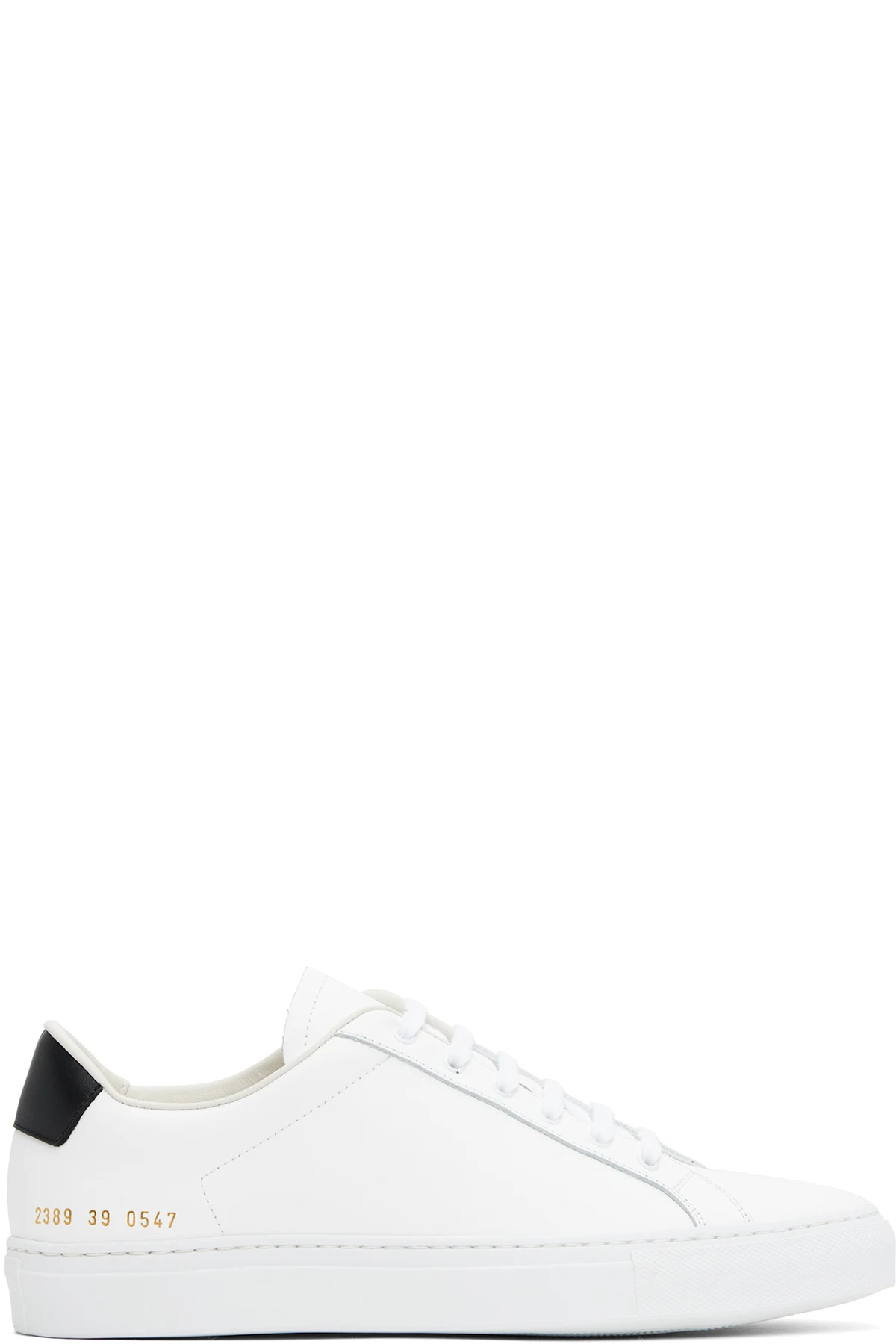 White Retro Classic Sneakers