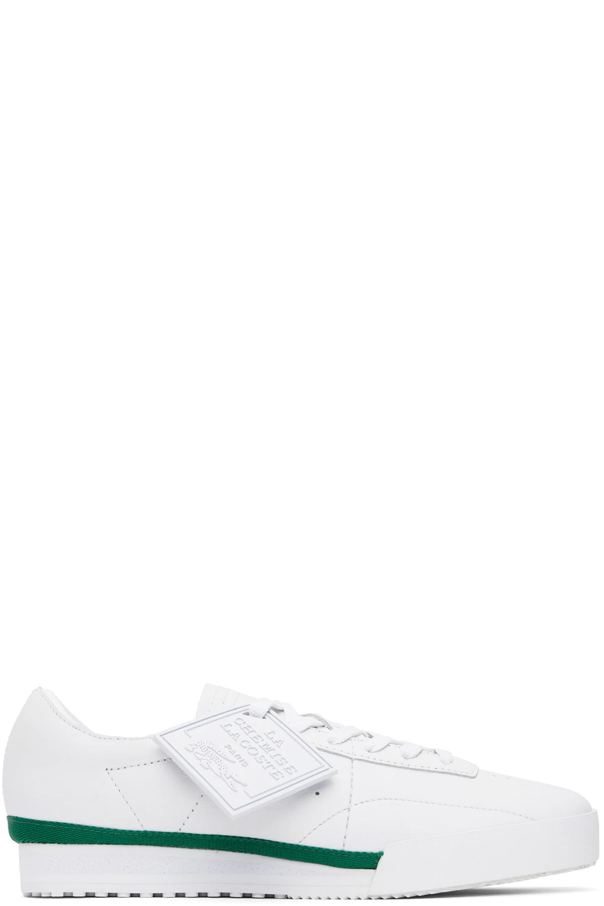 White Aura Runway Sneakers