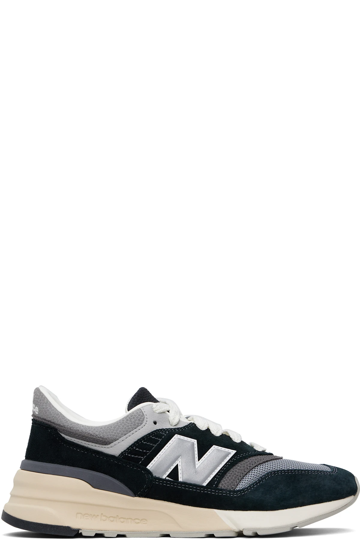 Black & Gray 997R Sneakers