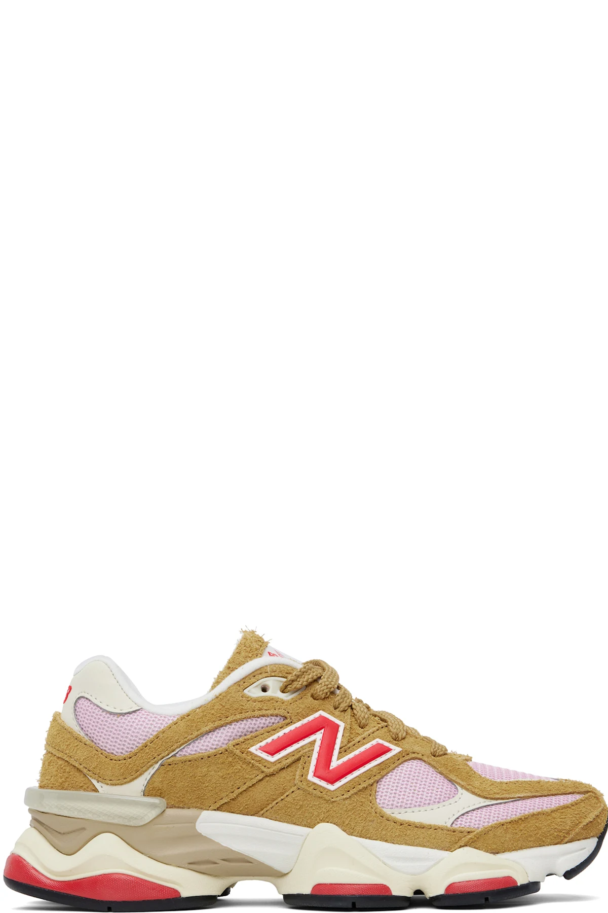Tan & Pink 9060 Sneakers