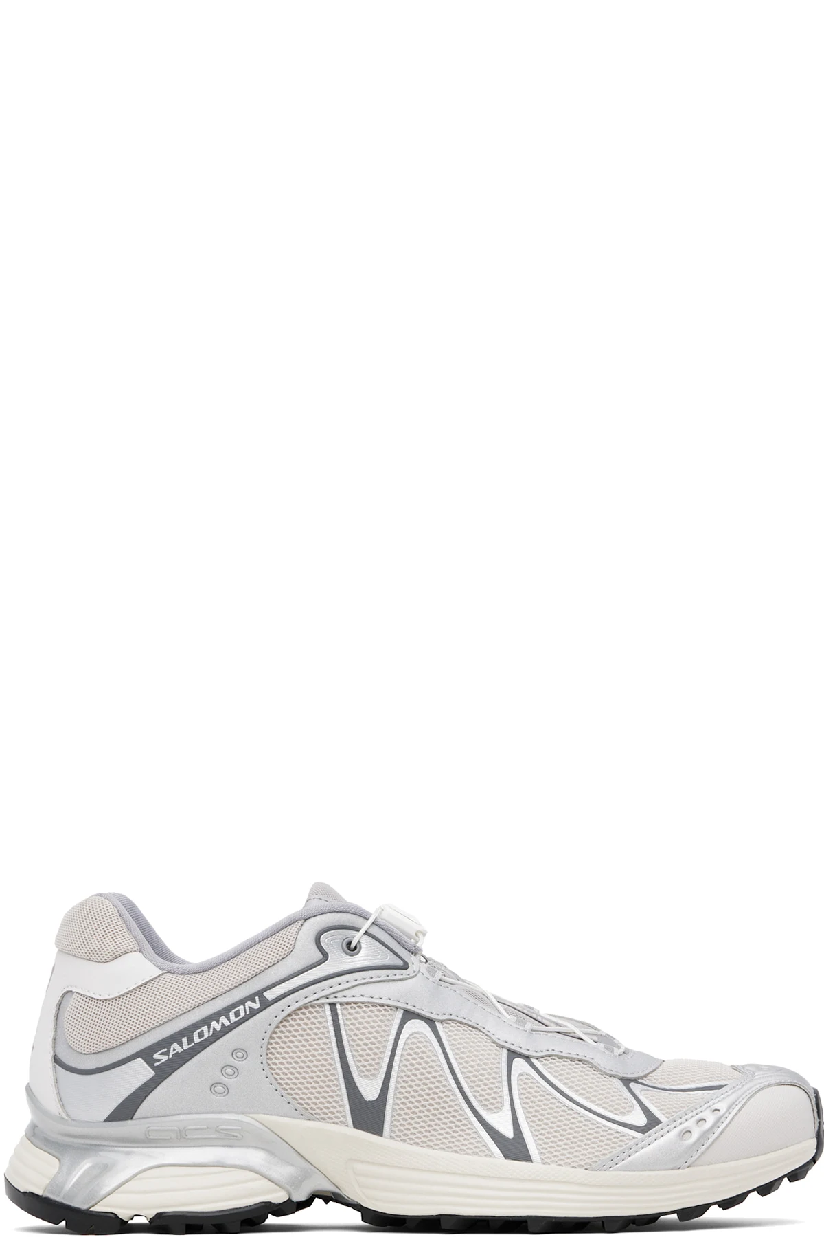 Silver & Beige XT-Whisper Sneakers
