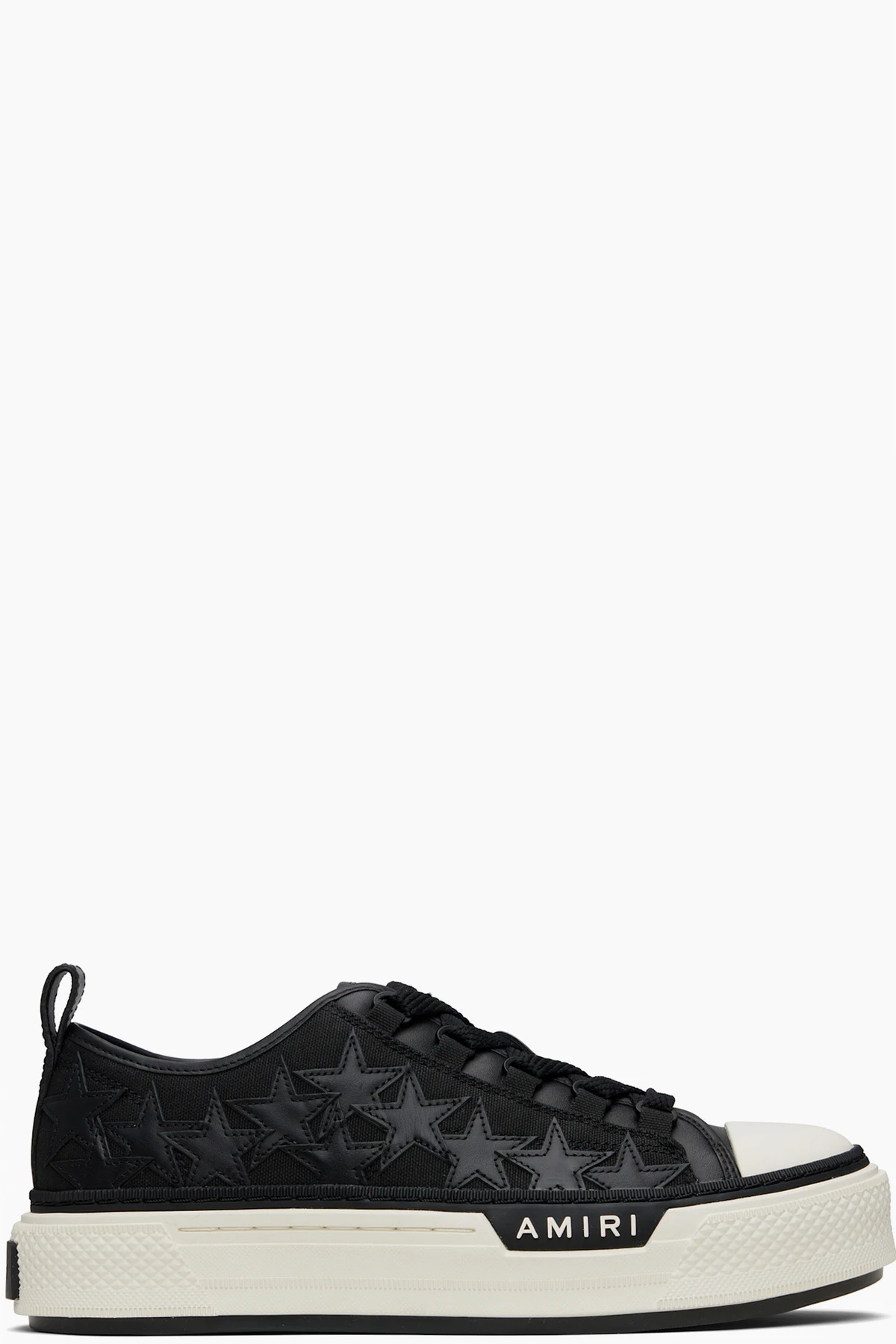 Black Stars Court Low Sneakers