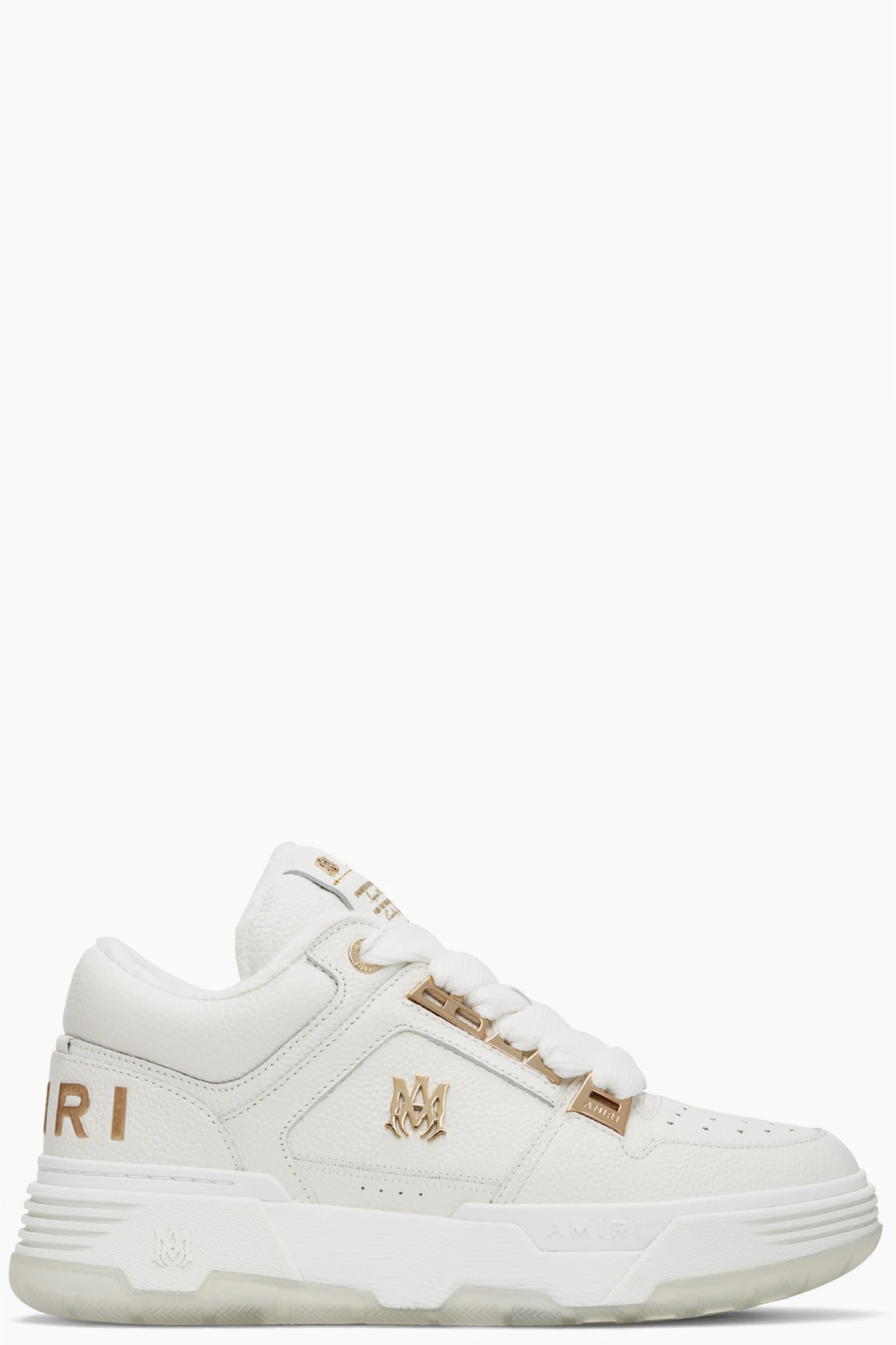 White Metallic MA-1 Sneakers