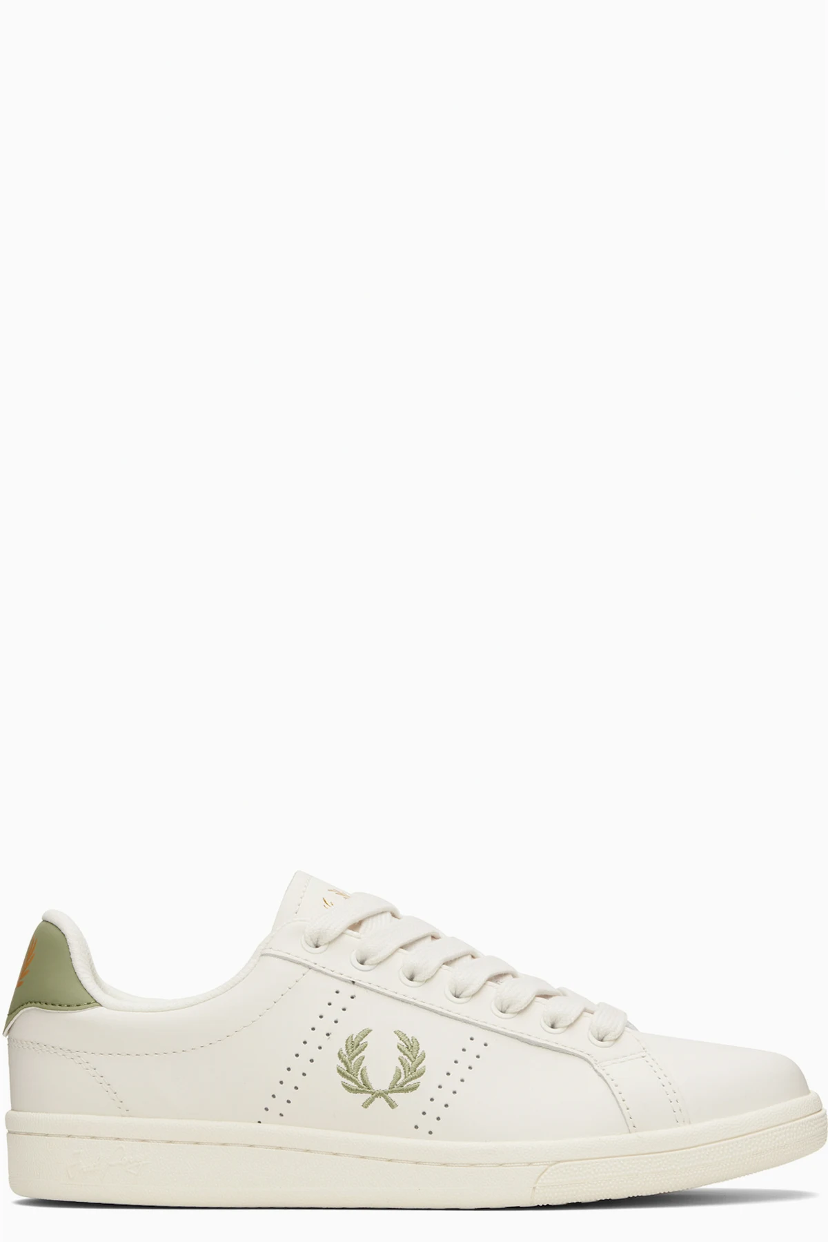 White B721 Leather Sneakers