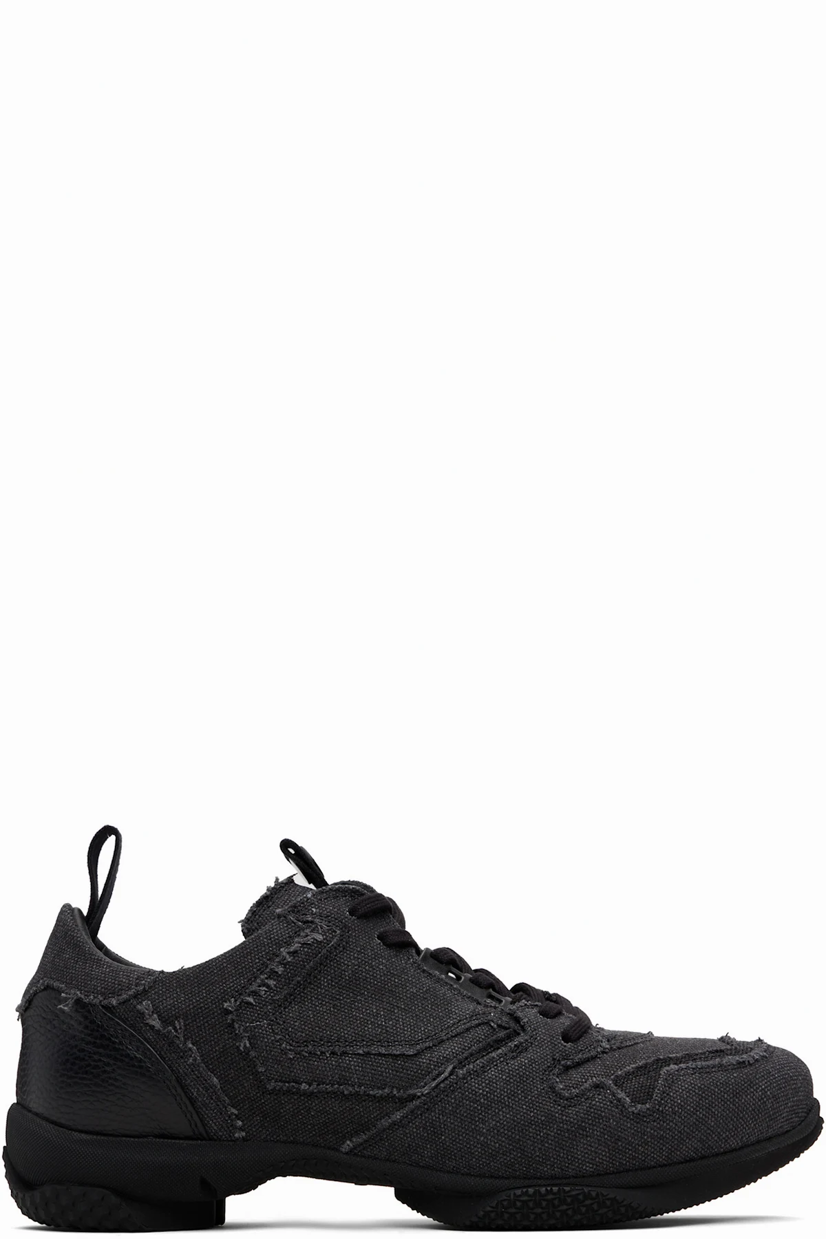 Black Ostro Canvas Sneakers