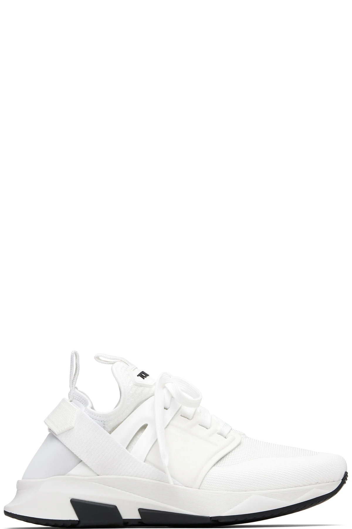 White Neoprene Suede Jago Sneakers