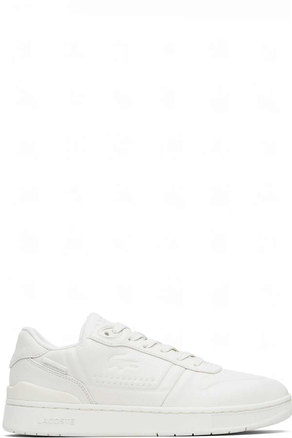 White T-Clip Shield Sneakers