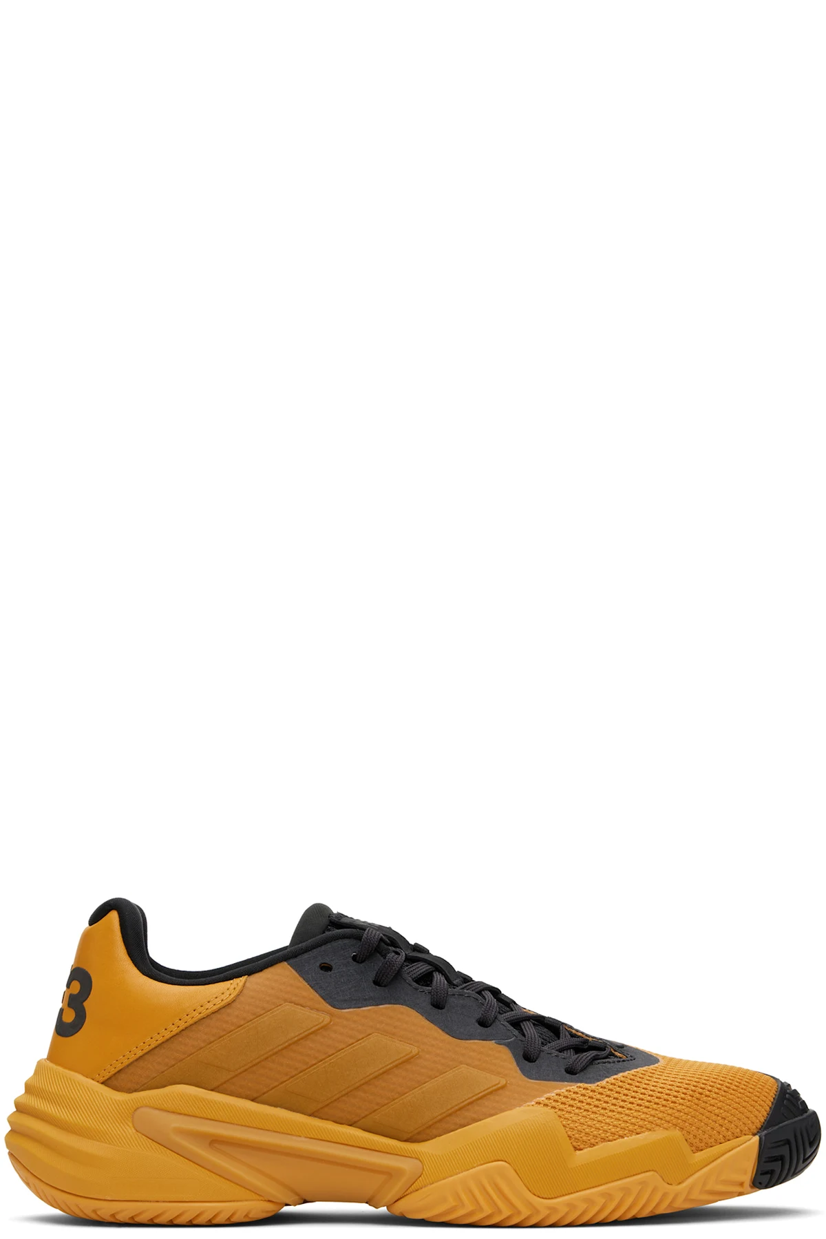 Gold & Black US Open Barricade 13 Sneakers