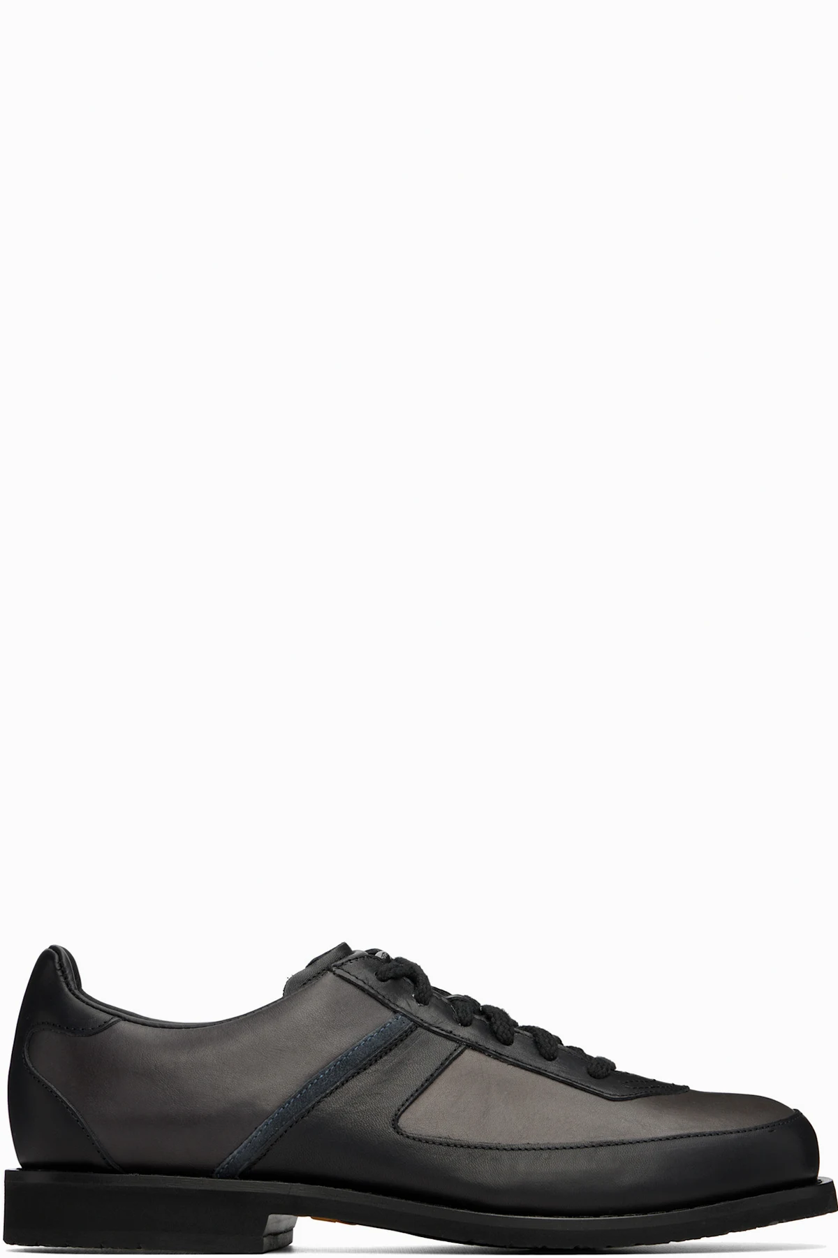 Brown & Black Ten Pin Sneakers