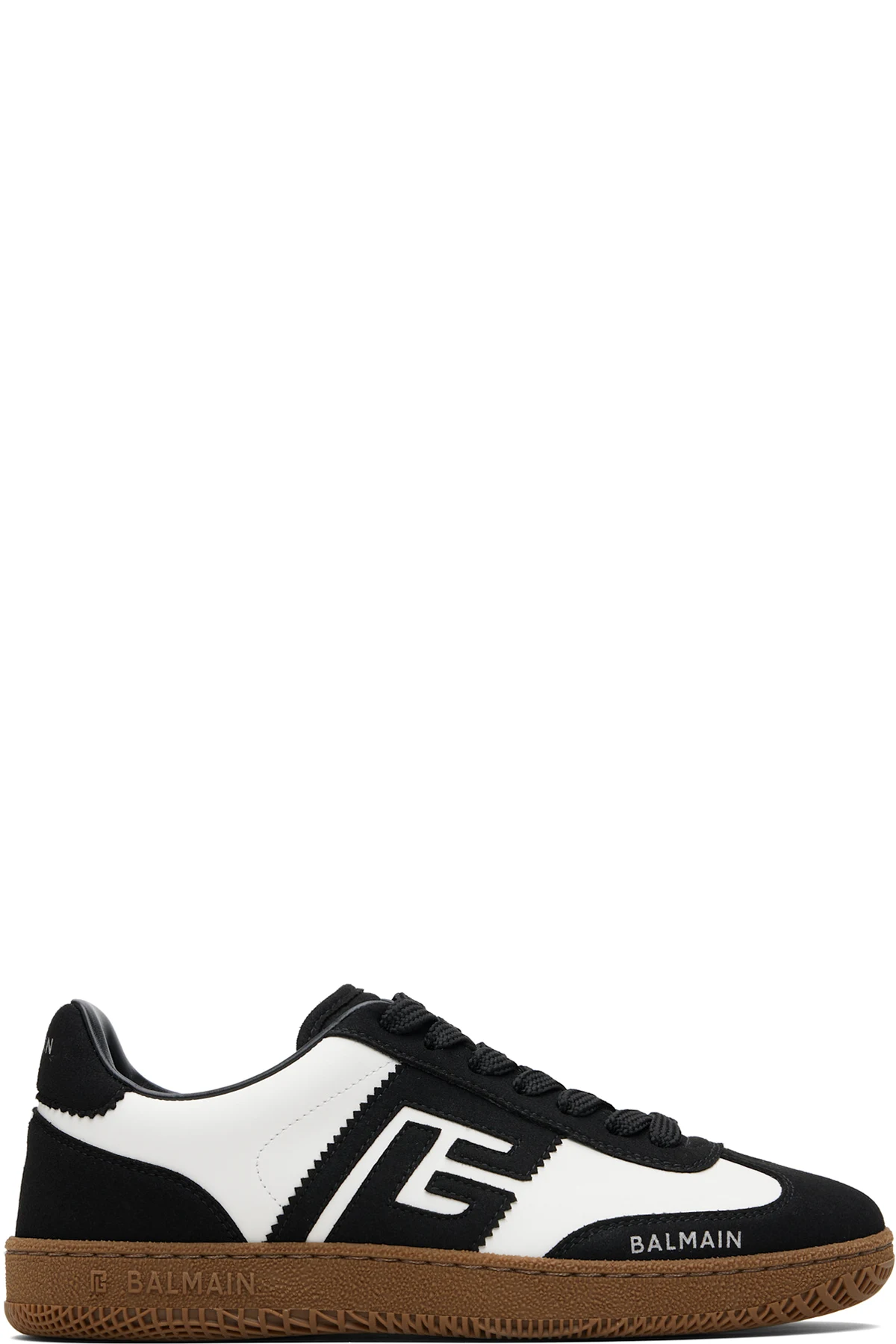 Black & White Swan Sneakers