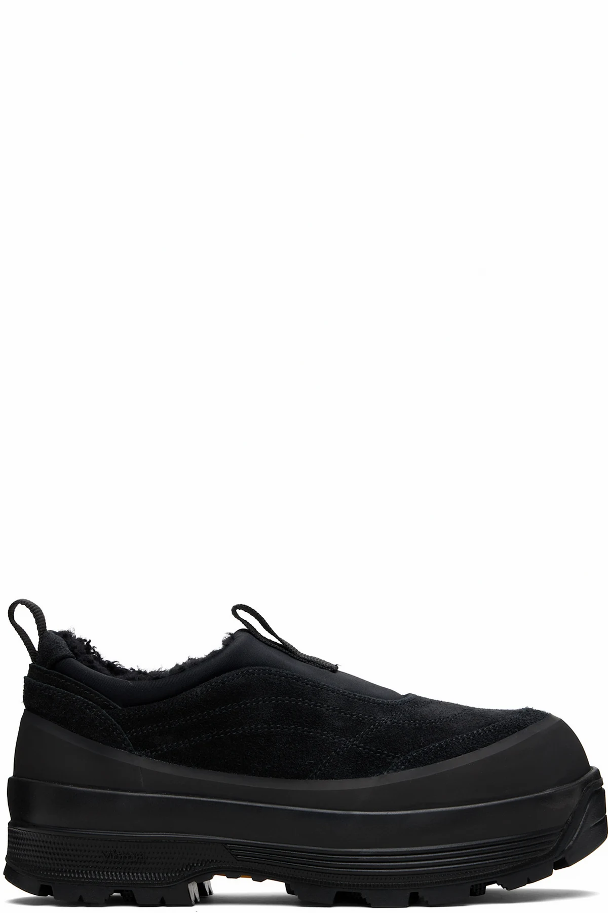 Black Badia Basso Shearling Sneakers
