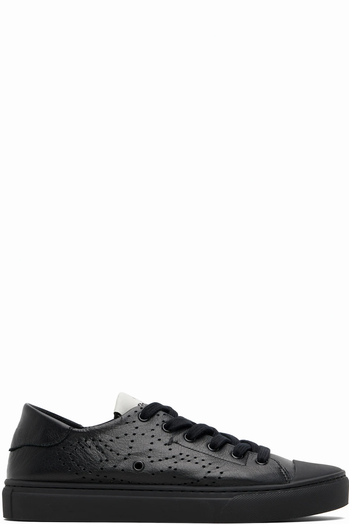 Black Soft Punch Sneakers