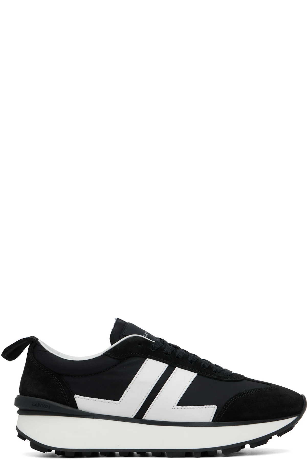Black Bumpr Nylon Sneakers