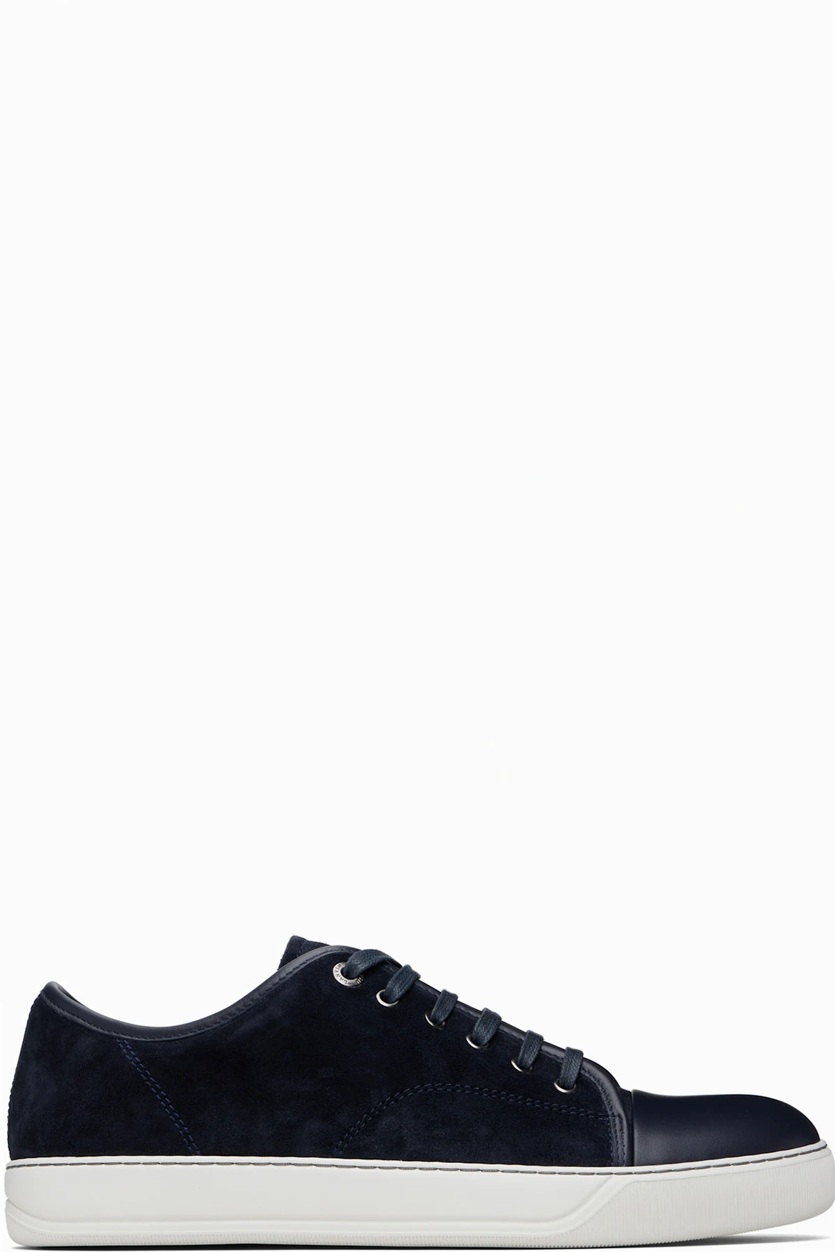 Navy DBB1 Leather & Suede Sneakers
