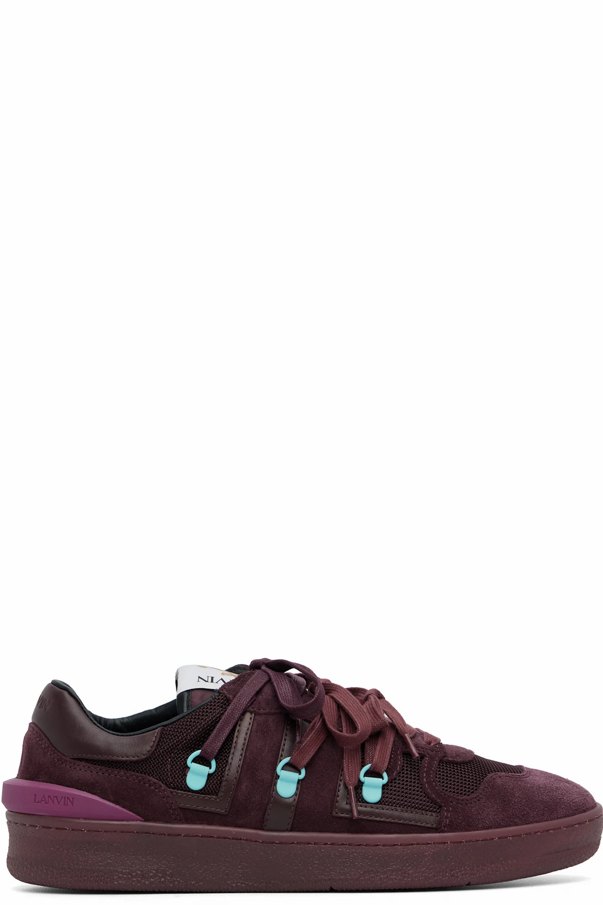 Burgundy Clay Sneakers