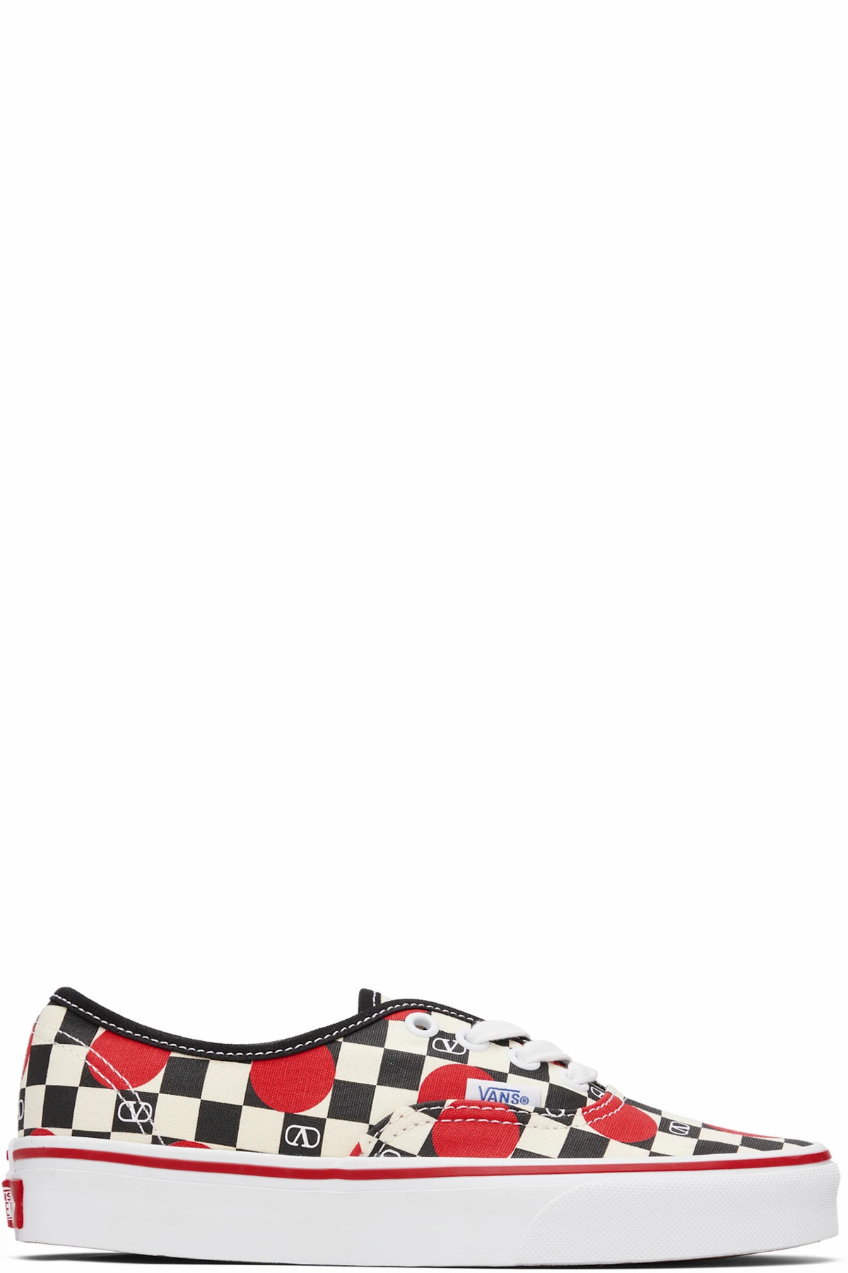 Off-White Vans Edition VLogo Checkerboard & Dot Sneakers