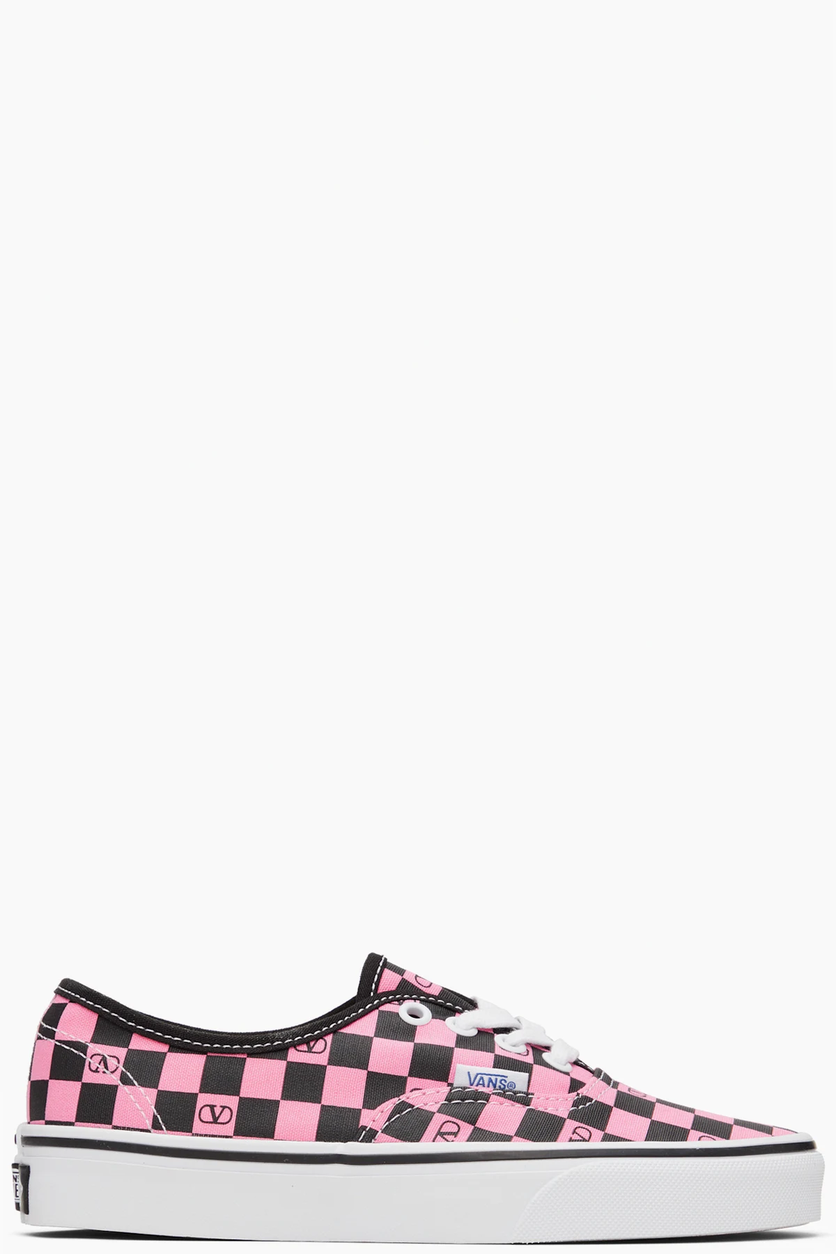 Pink Vans Edition VLogo Checkerboard Sneakers