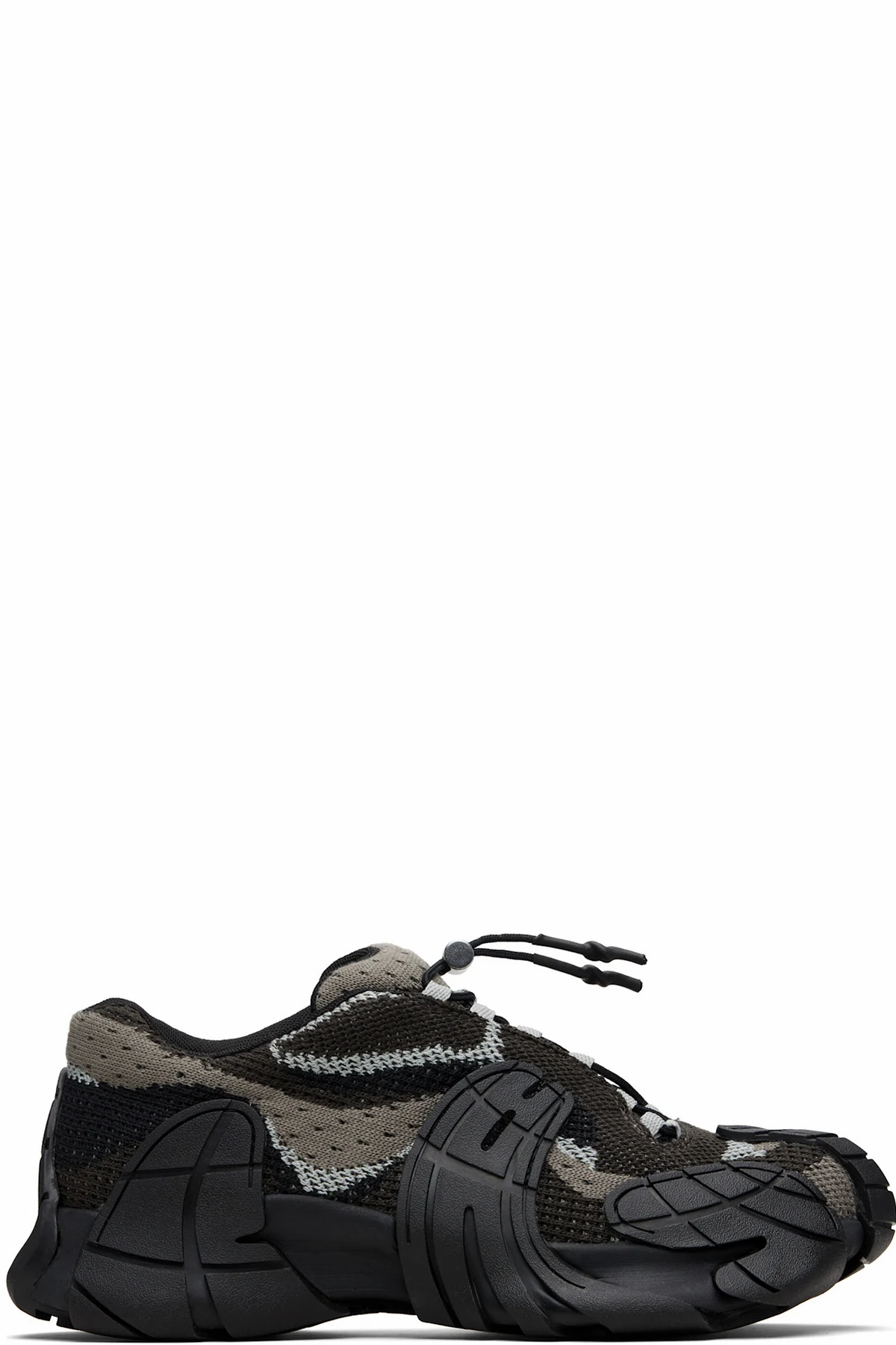 Black & Gray Tormenta Sneakers