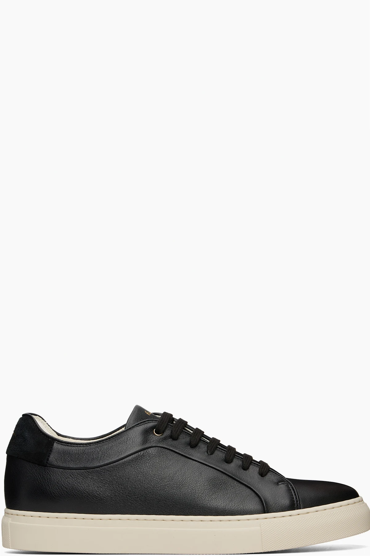 Black Leather Basso Sneakers
