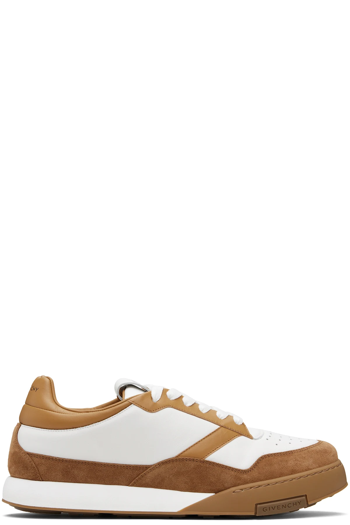 White & Tan Yard Sneakers