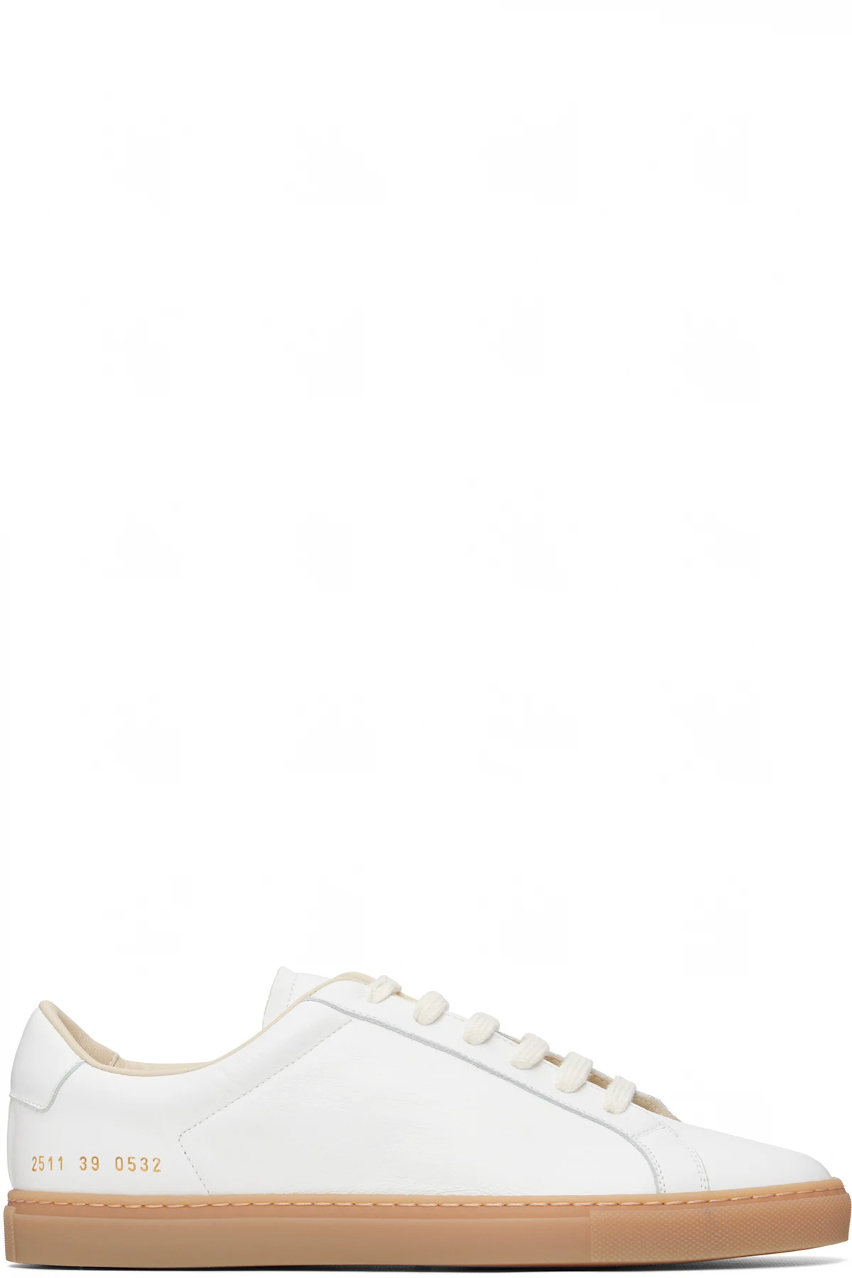 White Achilles Low Profile Sneakers