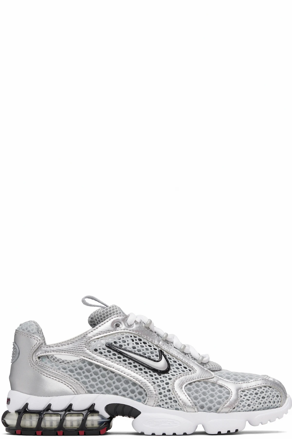 Silver Air Zoom Spiridon Cage 2 Sneakers