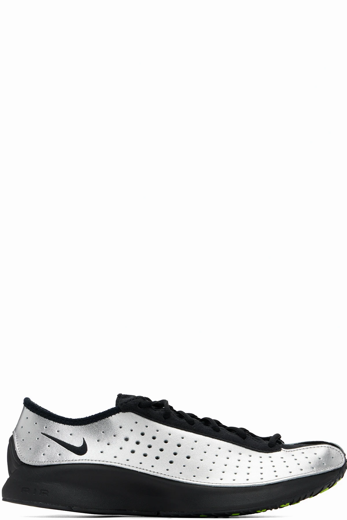 Silver & Black Air Superfly Sneakers