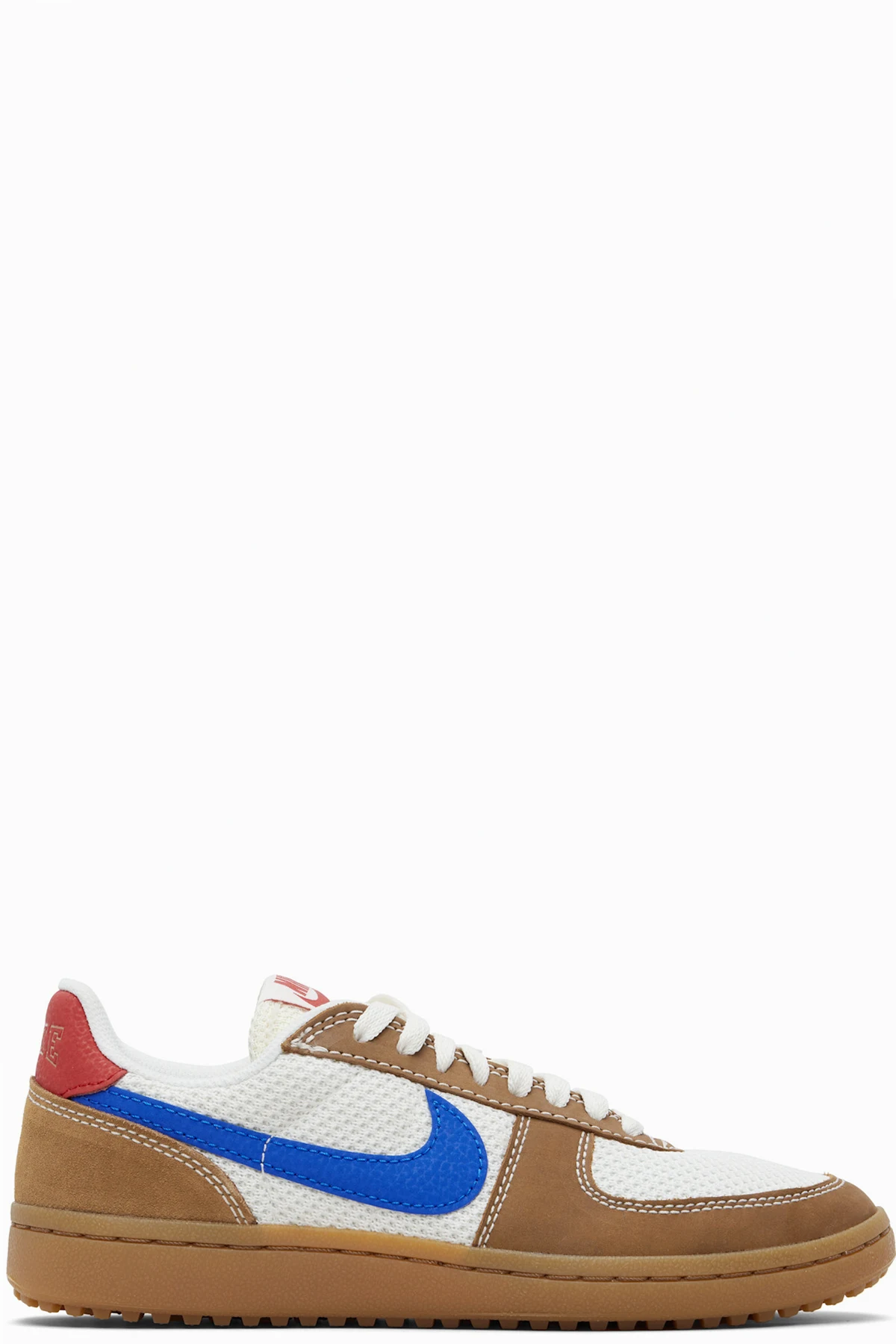 Off-White & Brown Field General Sneakers